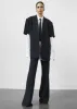 Maisie Bootcut Pants - Black sold by Frankie Shop