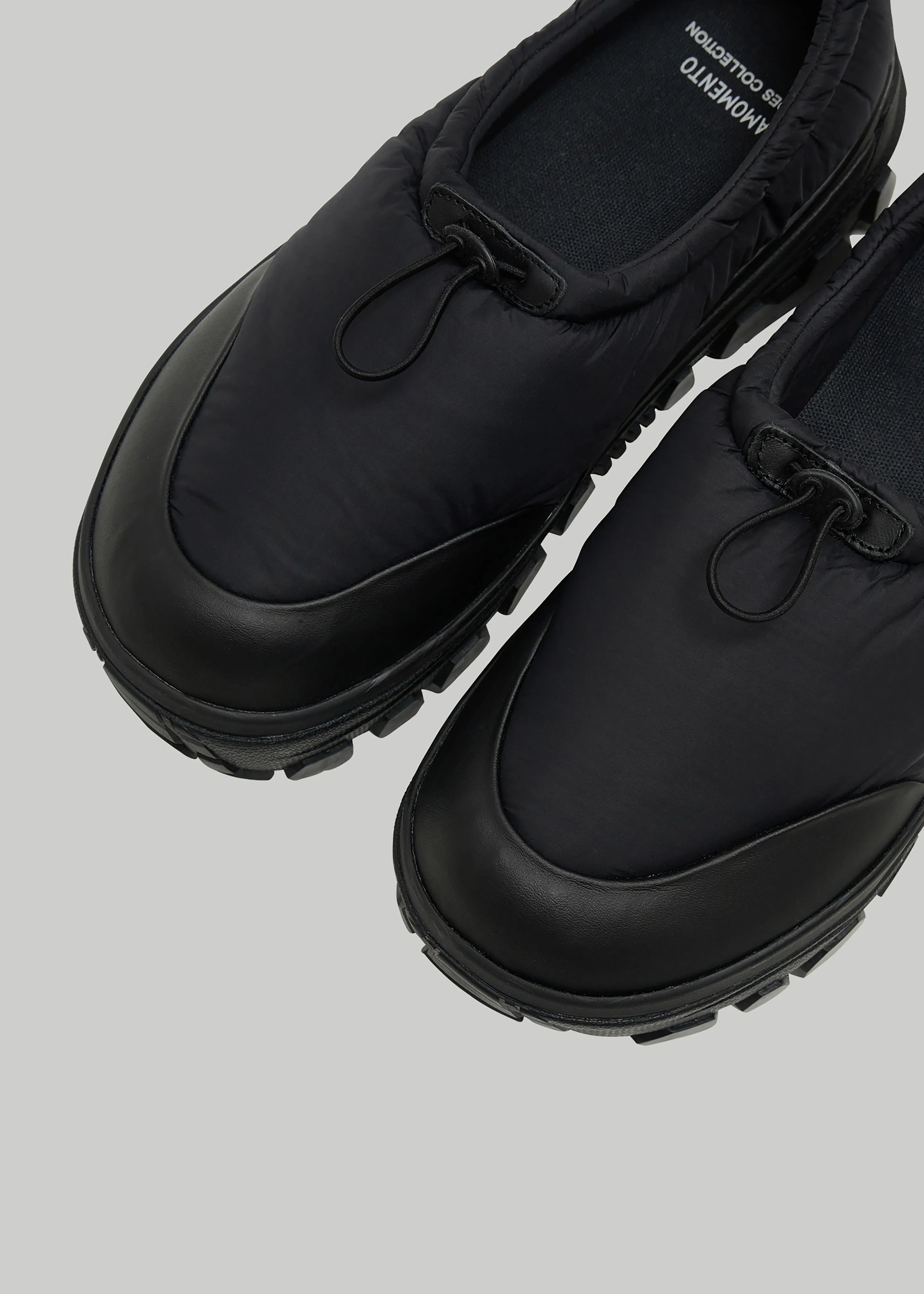 Amomento Vibram Padded Slip-On - Black sold by Frankie Shop product image thumbnail 3