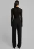 Christopher Esber Trochiatide Long Sleeve Clean Top - Black sold by Frankie Shop
