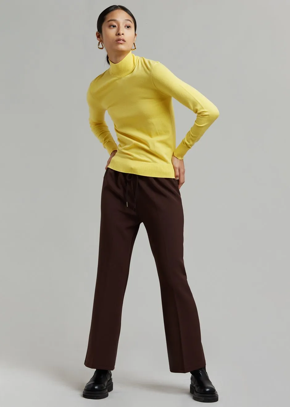 Verona Knit Turtleneck - Lemon sold by Frankie Shop product image thumbnail 4