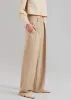 Corrin Pleated Trousers - Beige sold by Frankie Shop