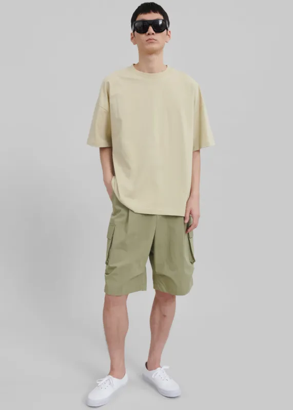 Tony Boxy T-Shirt - Mastic sold by Frankie Shop
