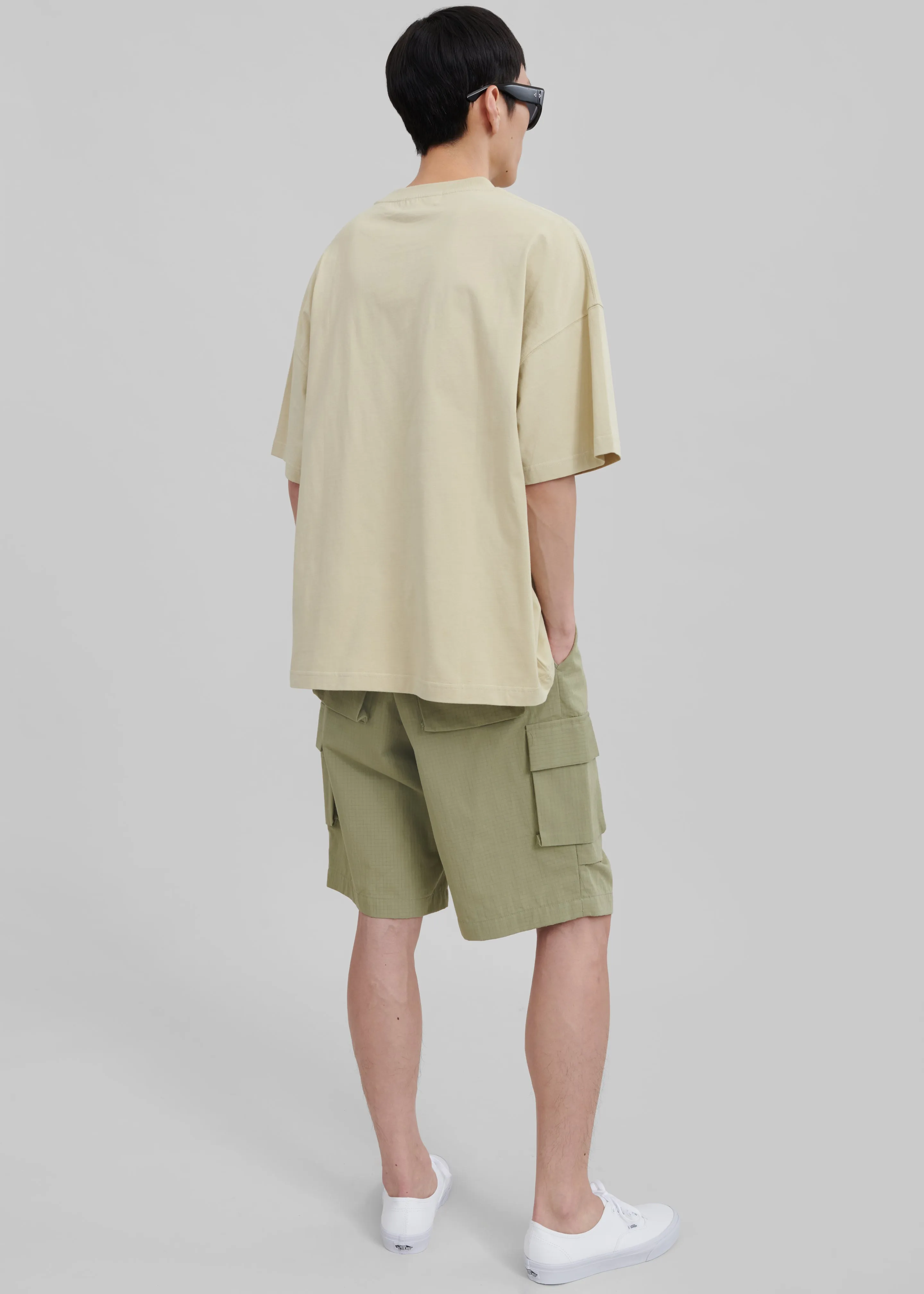 Tony Boxy T-Shirt - Mastic sold by Frankie Shop product image thumbnail 5