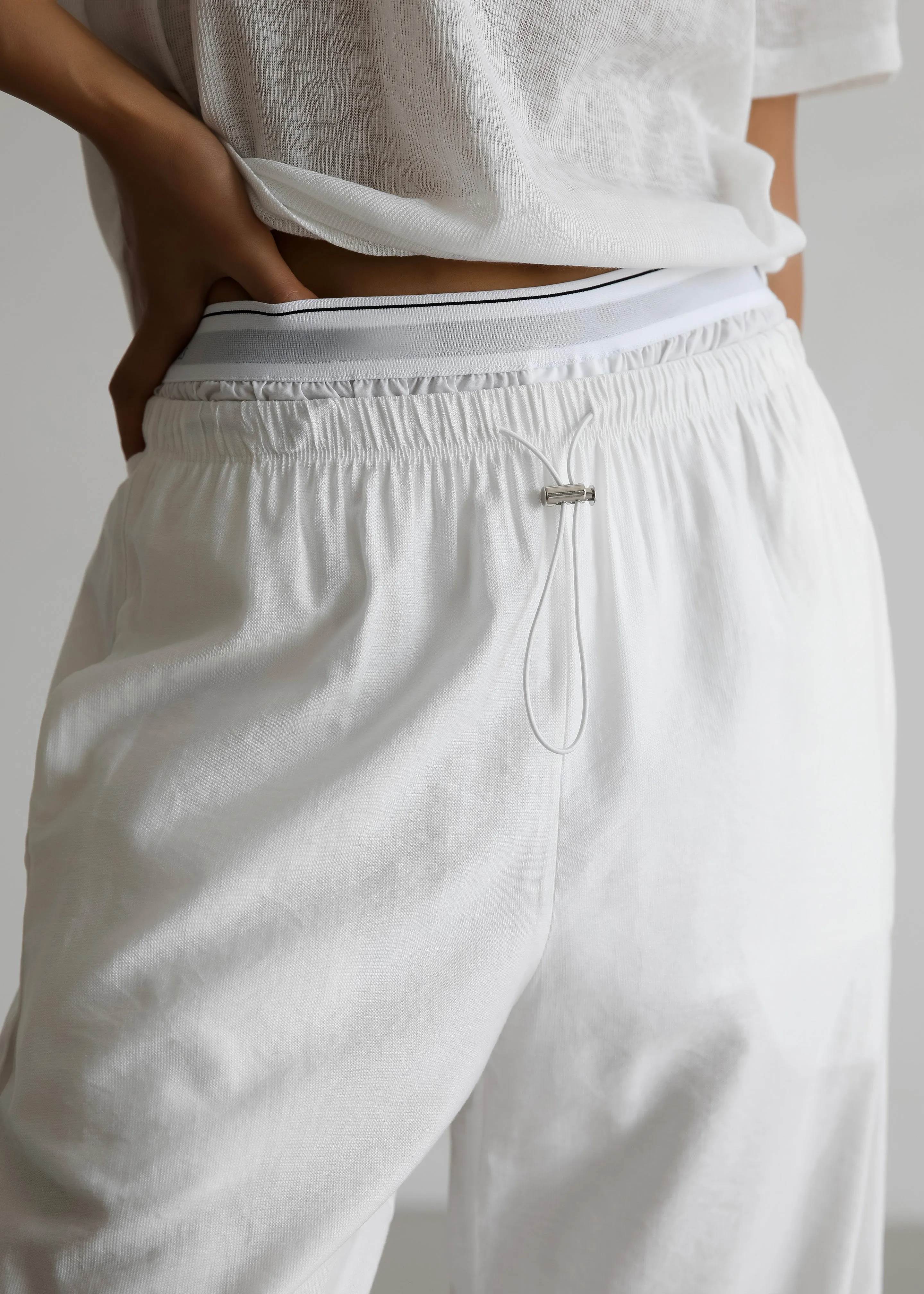 Callie Pants - White sold by Frankie Shop product image thumbnail 3