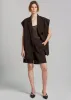 Maura Bermuda Shorts - Brown sold by Frankie Shop
