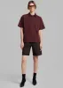 Maura Bermuda Shorts - Brown sold by Frankie Shop