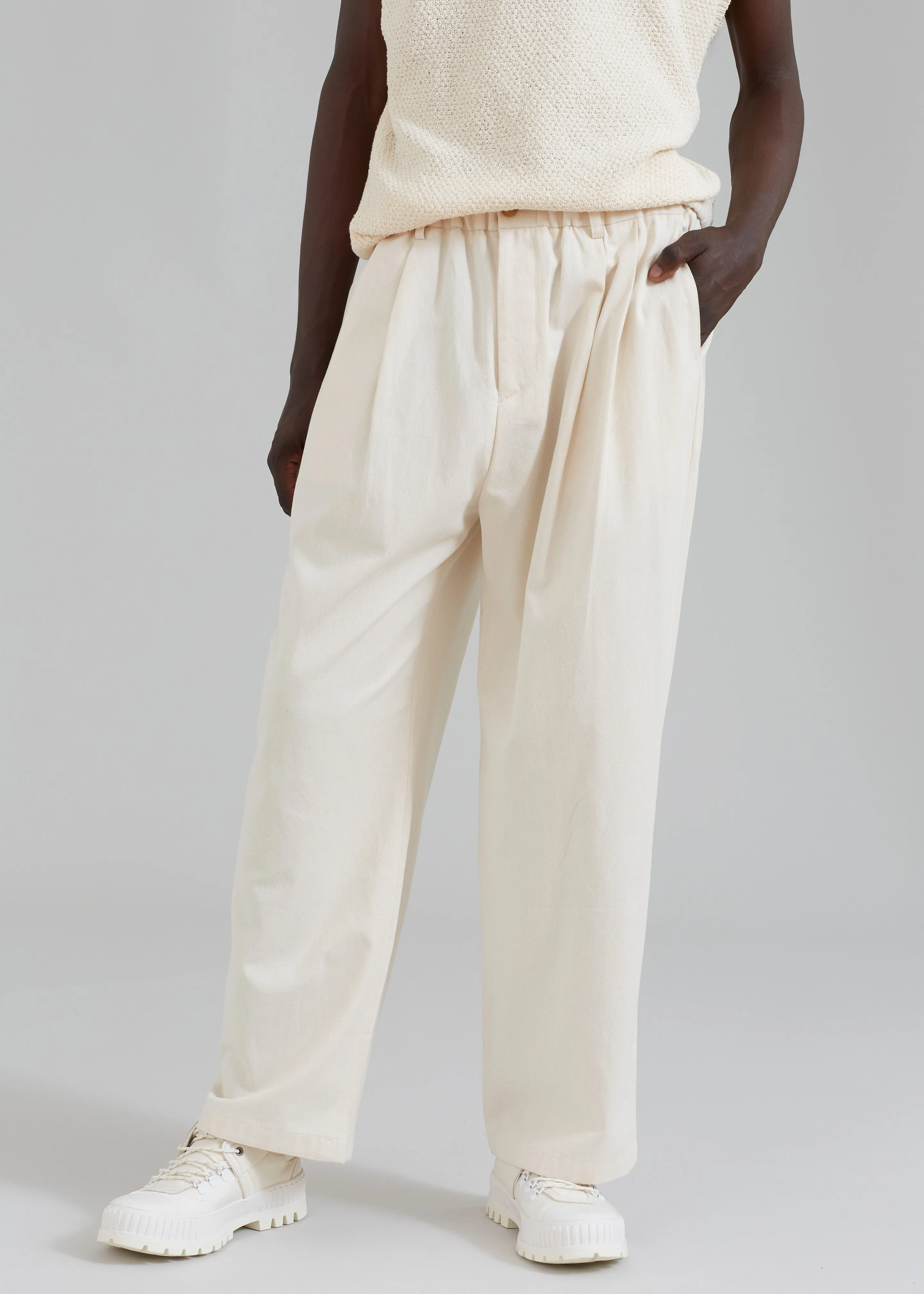Charlie Pants - Cream sold by Frankie Shop product image thumbnail 2