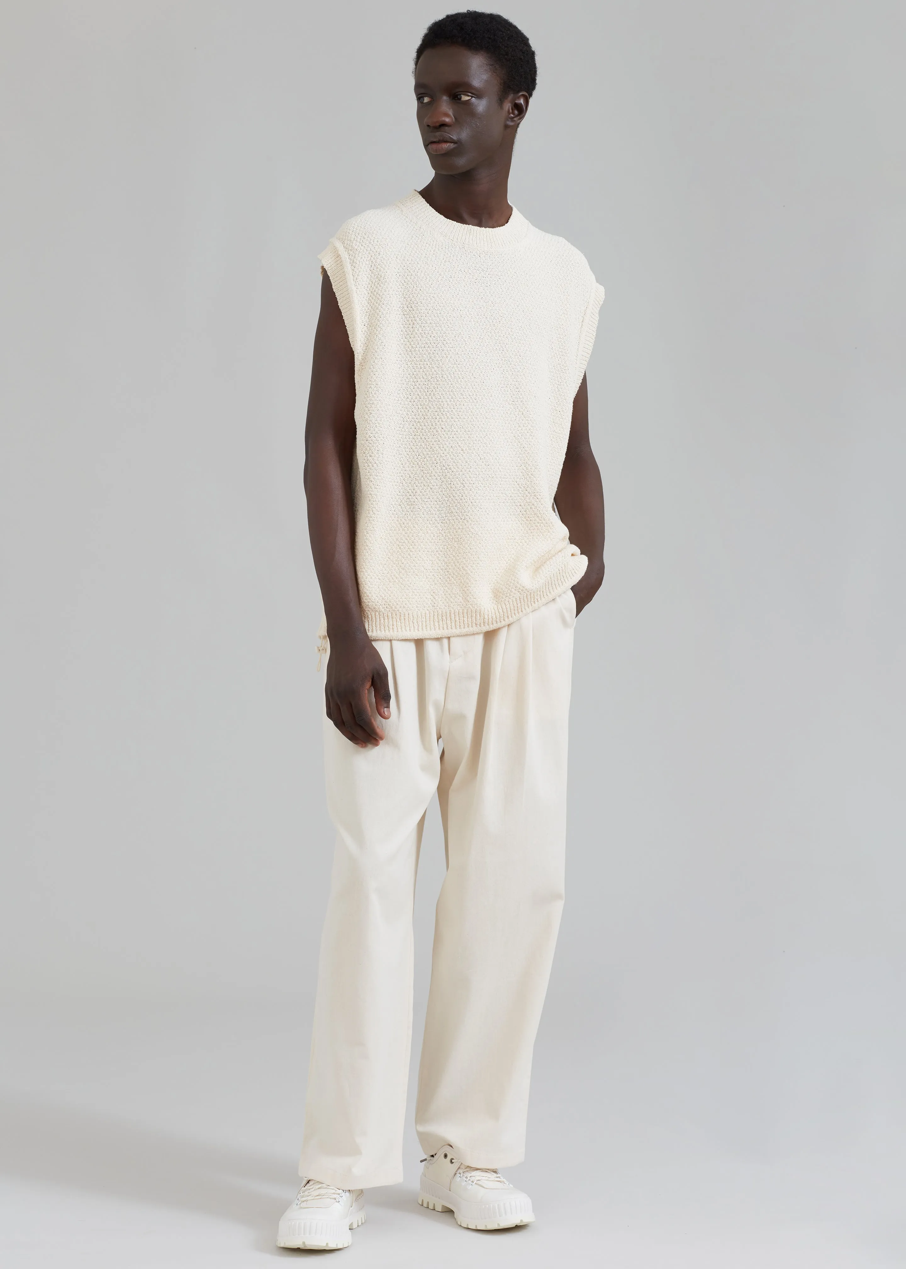 Charlie Pants - Cream sold by Frankie Shop product image thumbnail 4