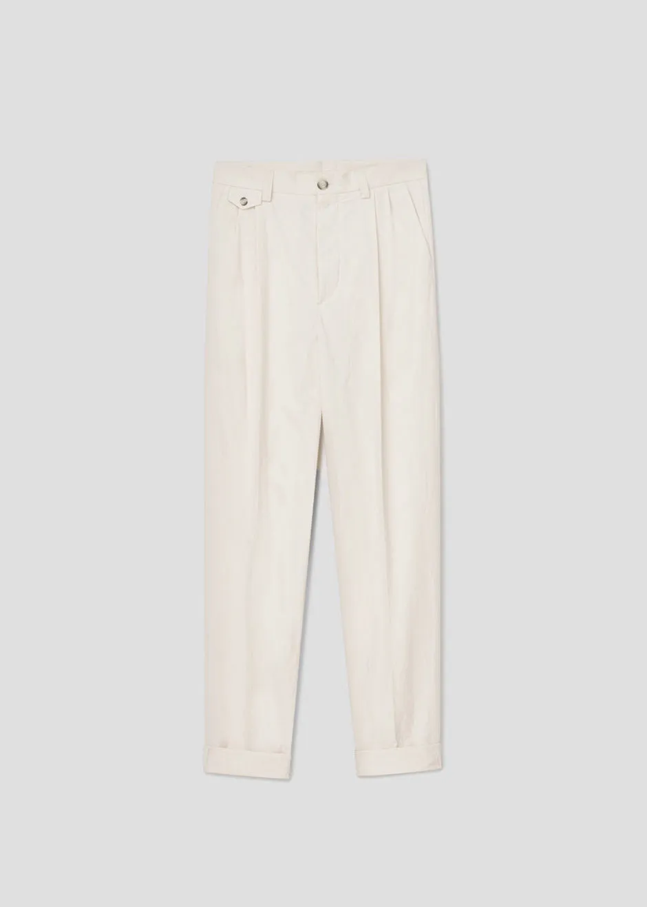 Nanushka Gini Pants - Creme sold by Frankie Shop product image thumbnail 5