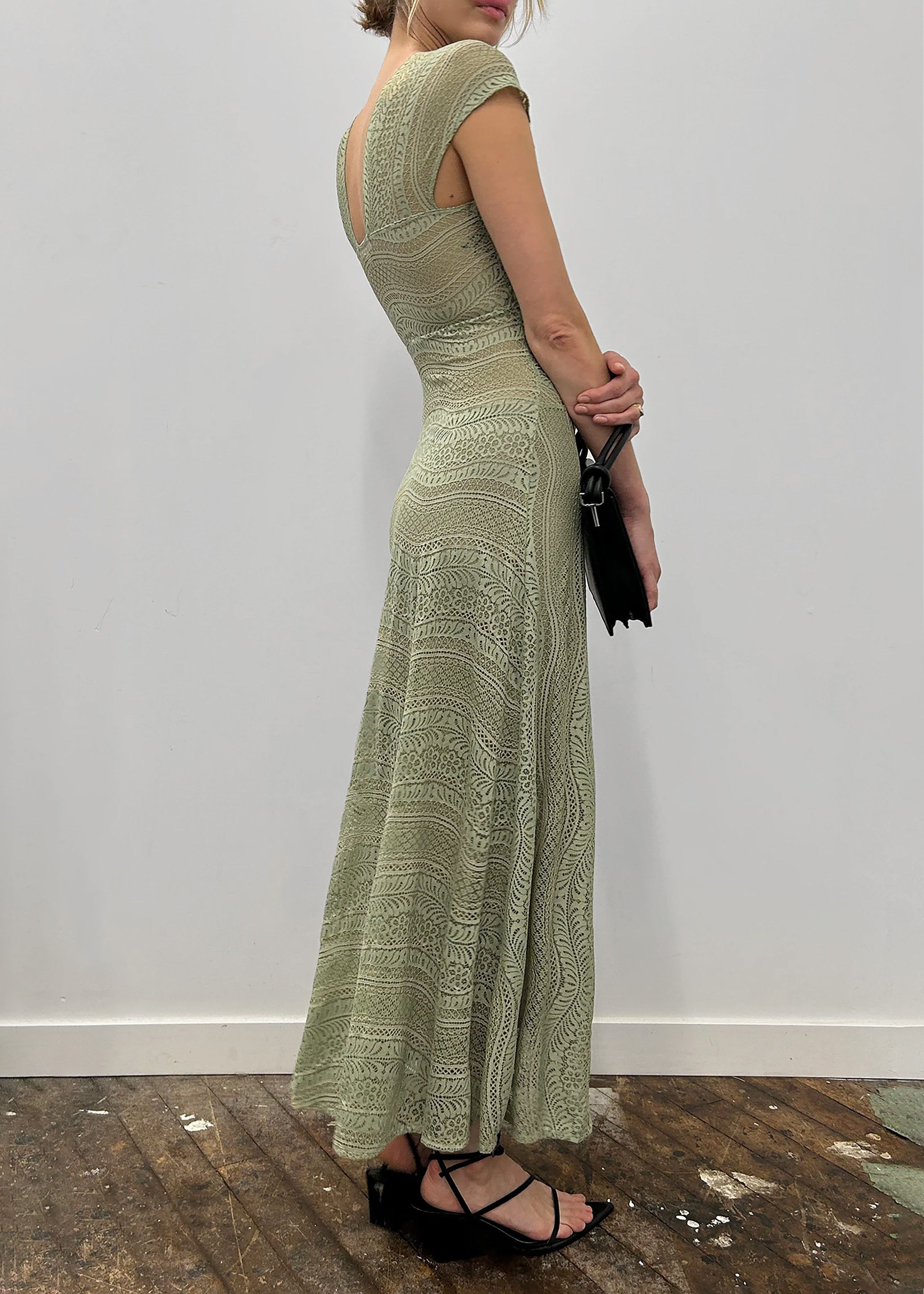 Beaufille Sassen Dress - Sage sold by Frankie Shop product image thumbnail 5