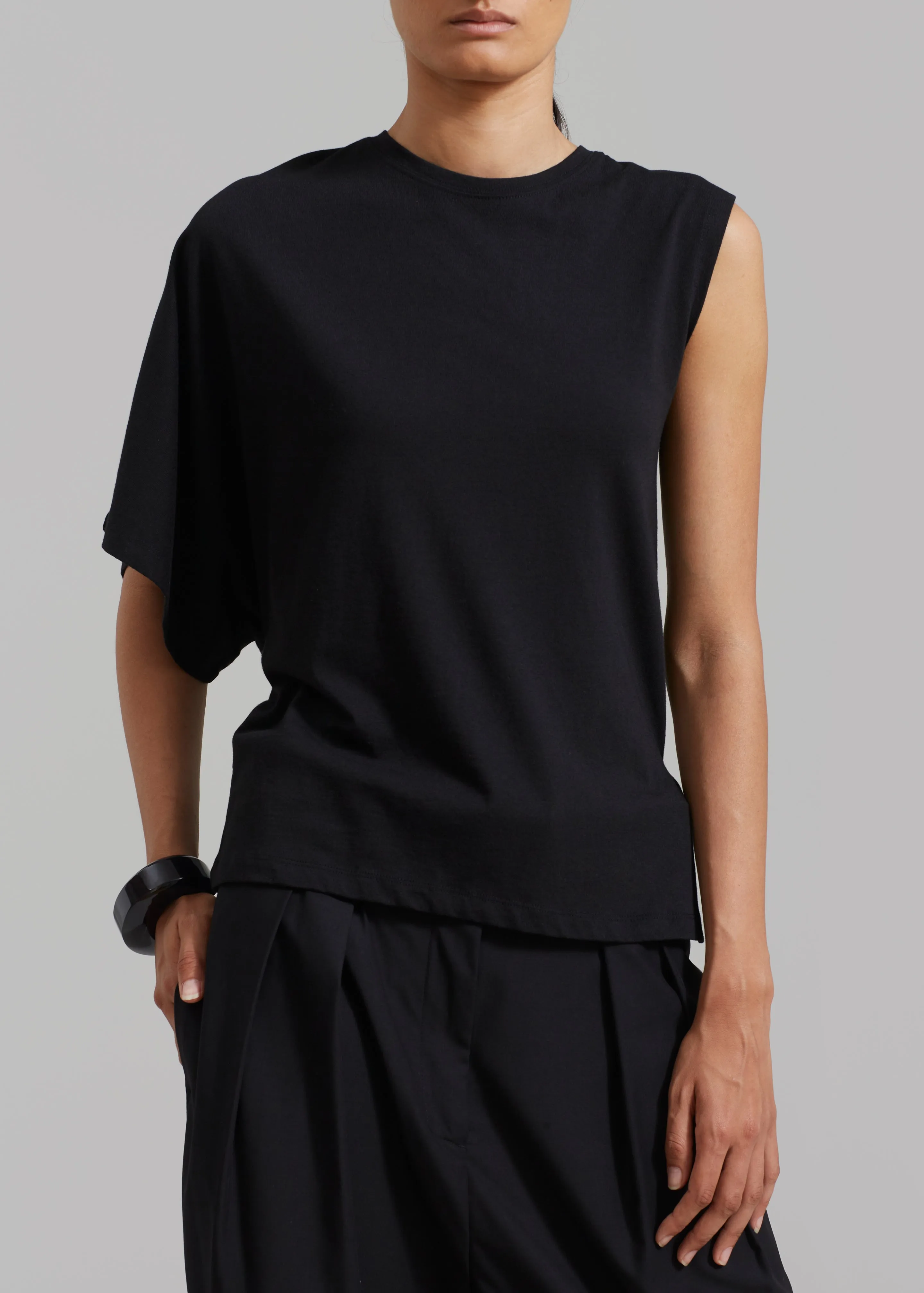 Harper One Sleeve Top - Black sold by Frankie Shop product image thumbnail 2