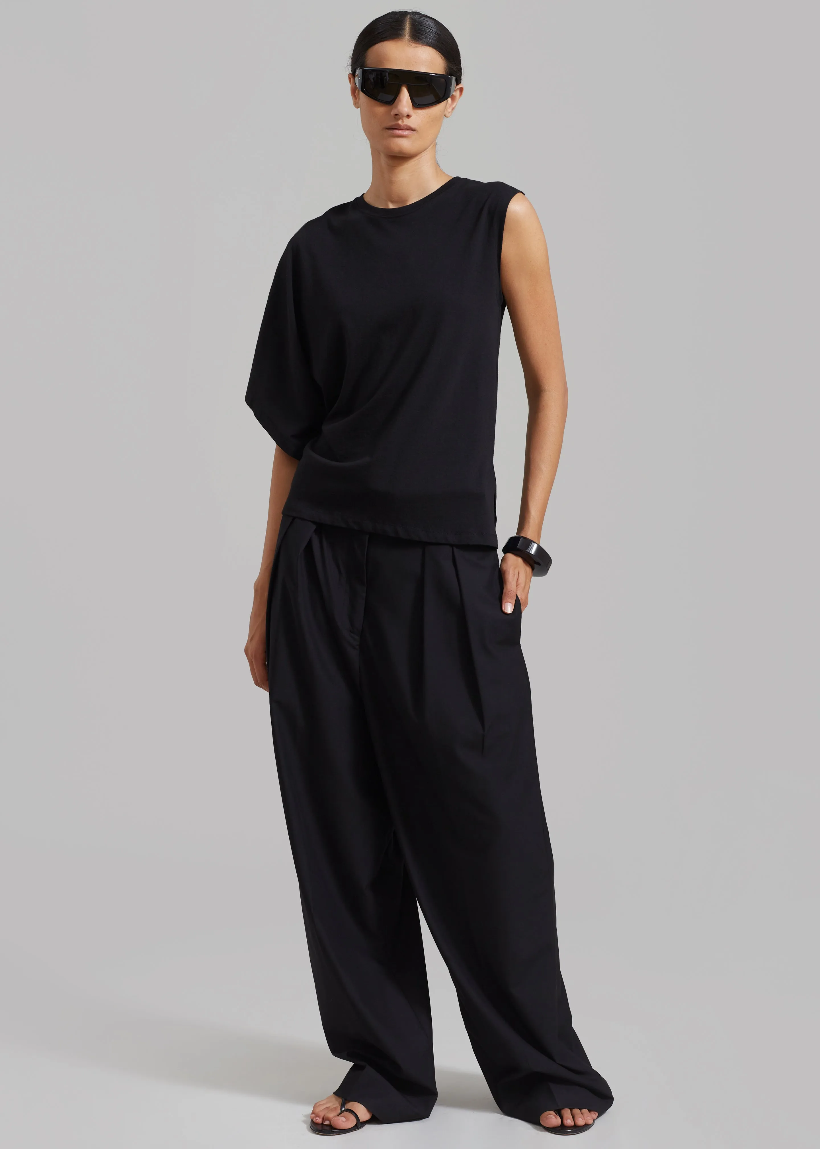 Harper One Sleeve Top - Black sold by Frankie Shop product image thumbnail 4