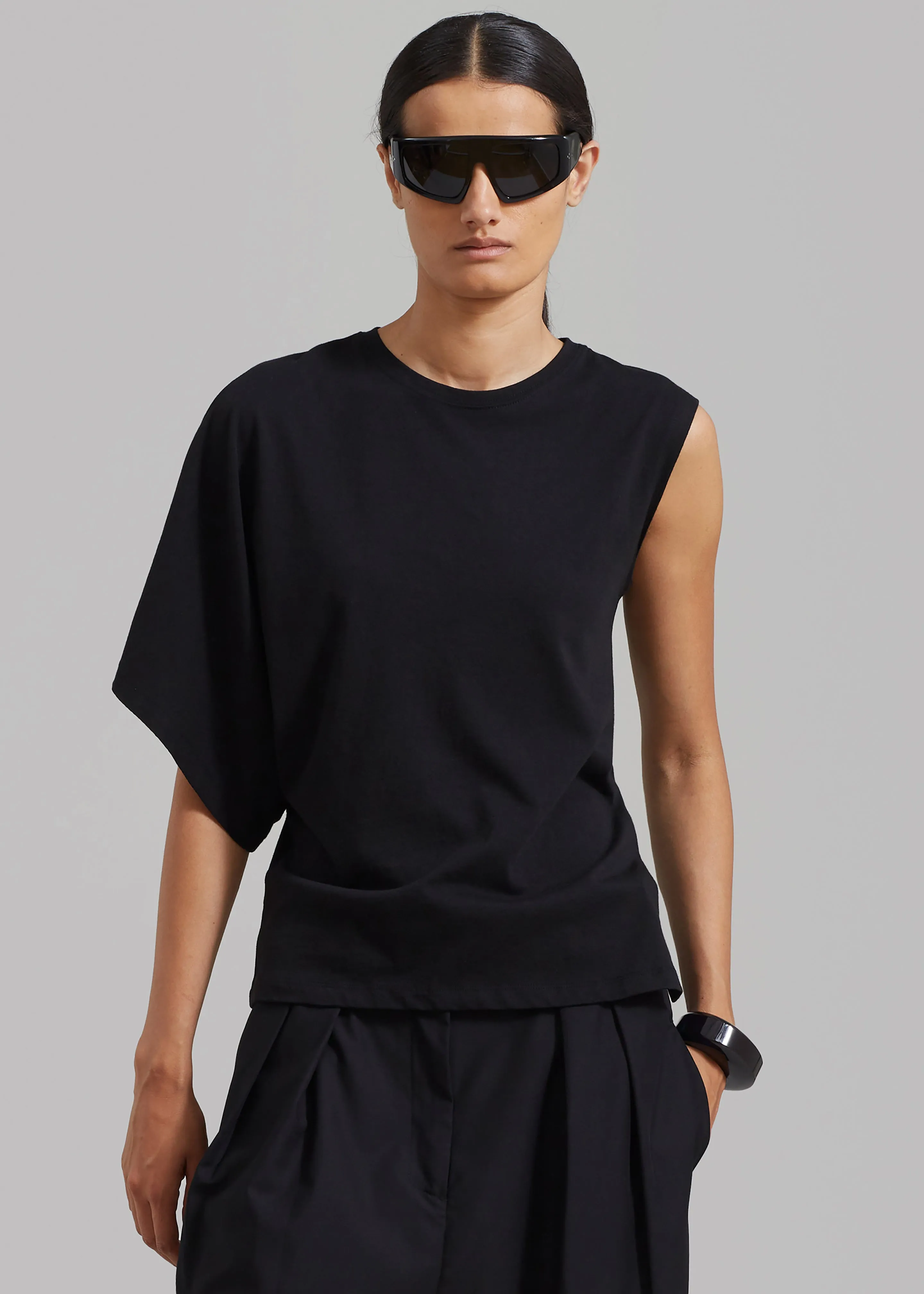 Harper One Sleeve Top - Black sold by Frankie Shop product image thumbnail 3