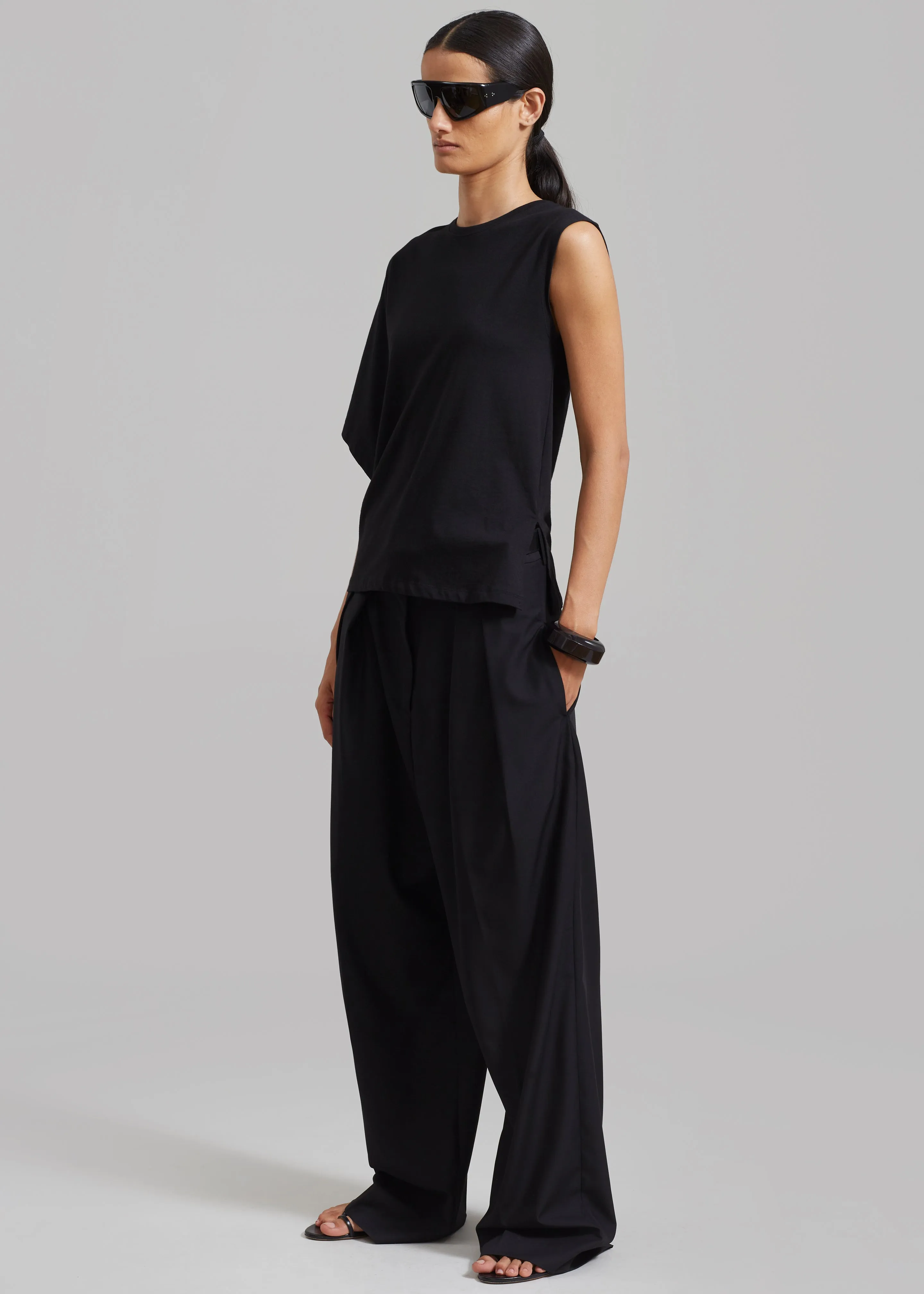 Harper One Sleeve Top - Black sold by Frankie Shop product image thumbnail 5