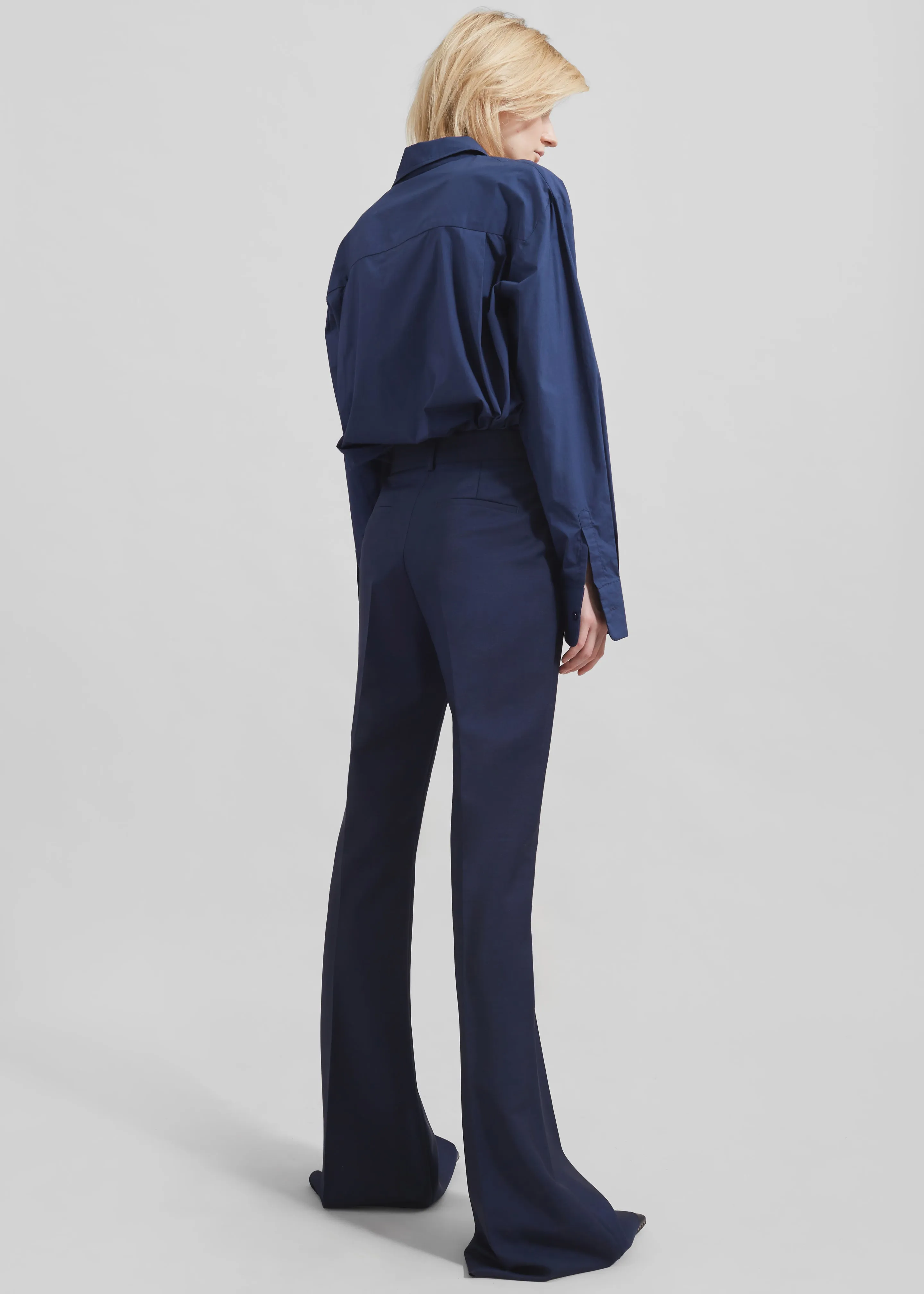 Sportmax Aeroso1234 Trousers - Ultramarine sold by Frankie Shop product image thumbnail 5