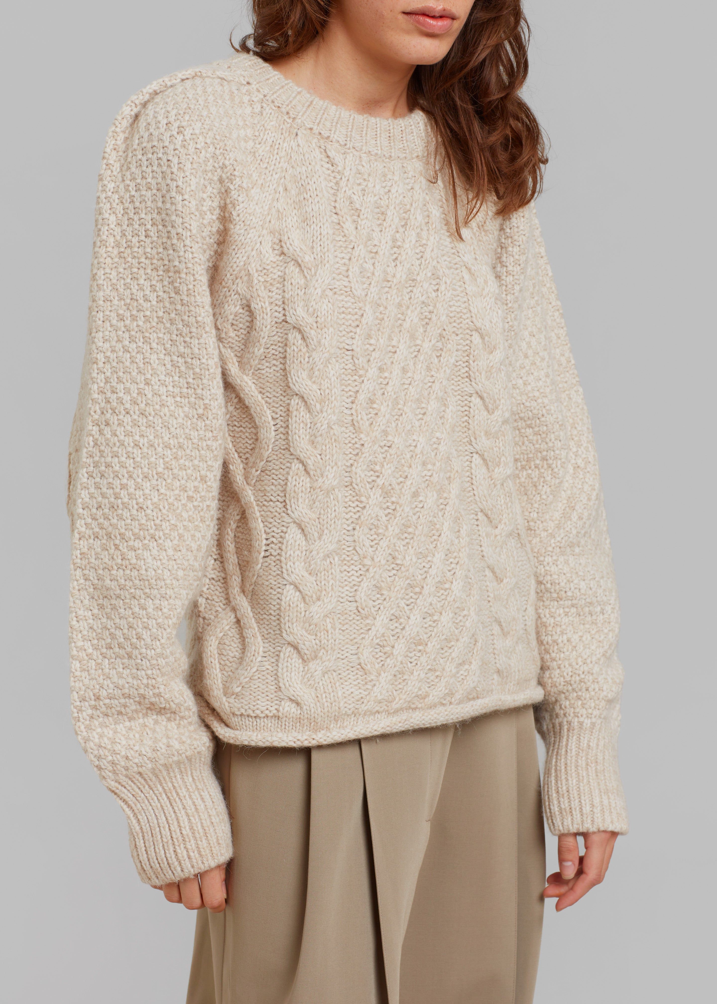 Low Classic Cable Top - Beige sold by Frankie Shop product image thumbnail 4
