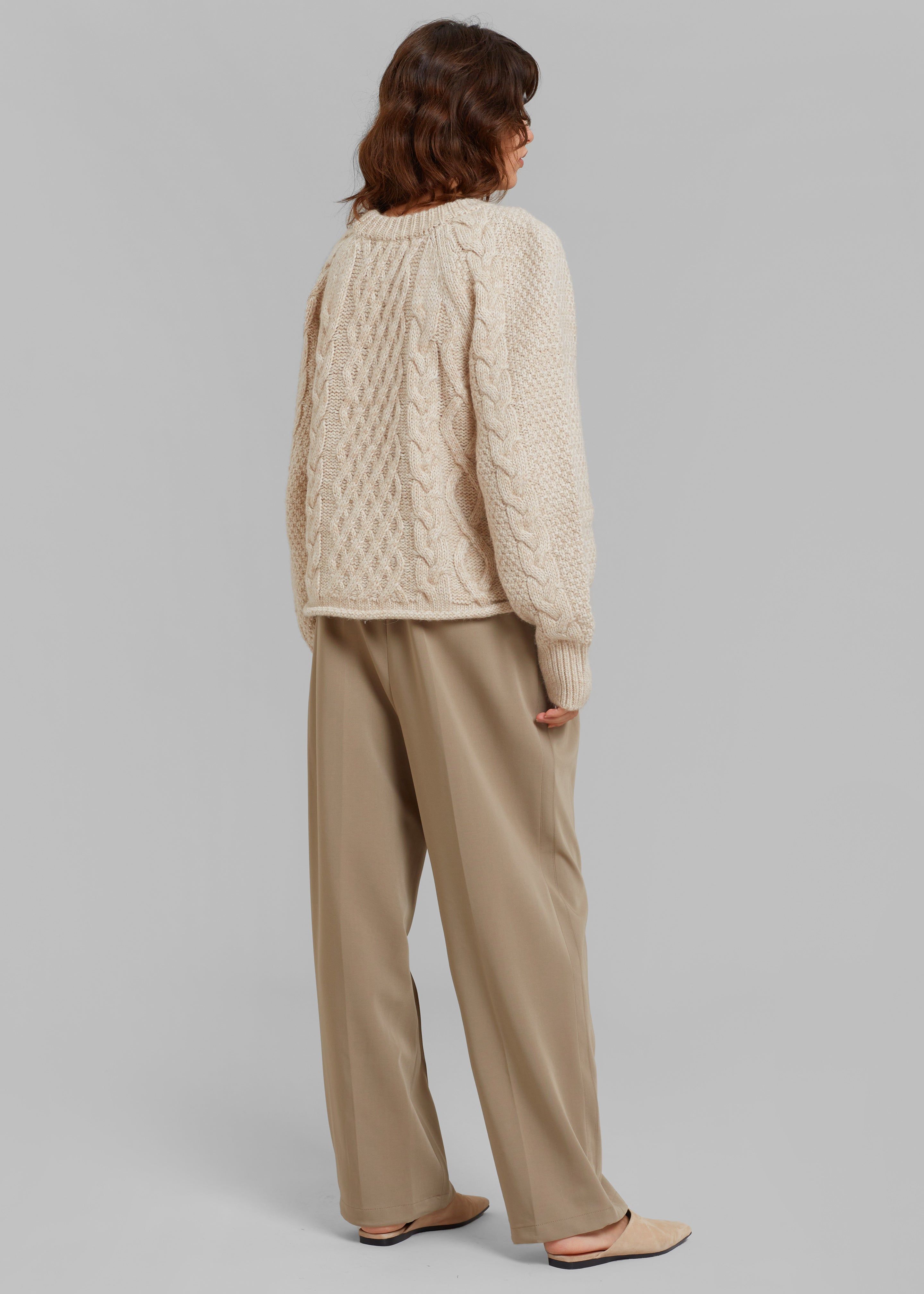 Low Classic Cable Top - Beige sold by Frankie Shop product image thumbnail 6