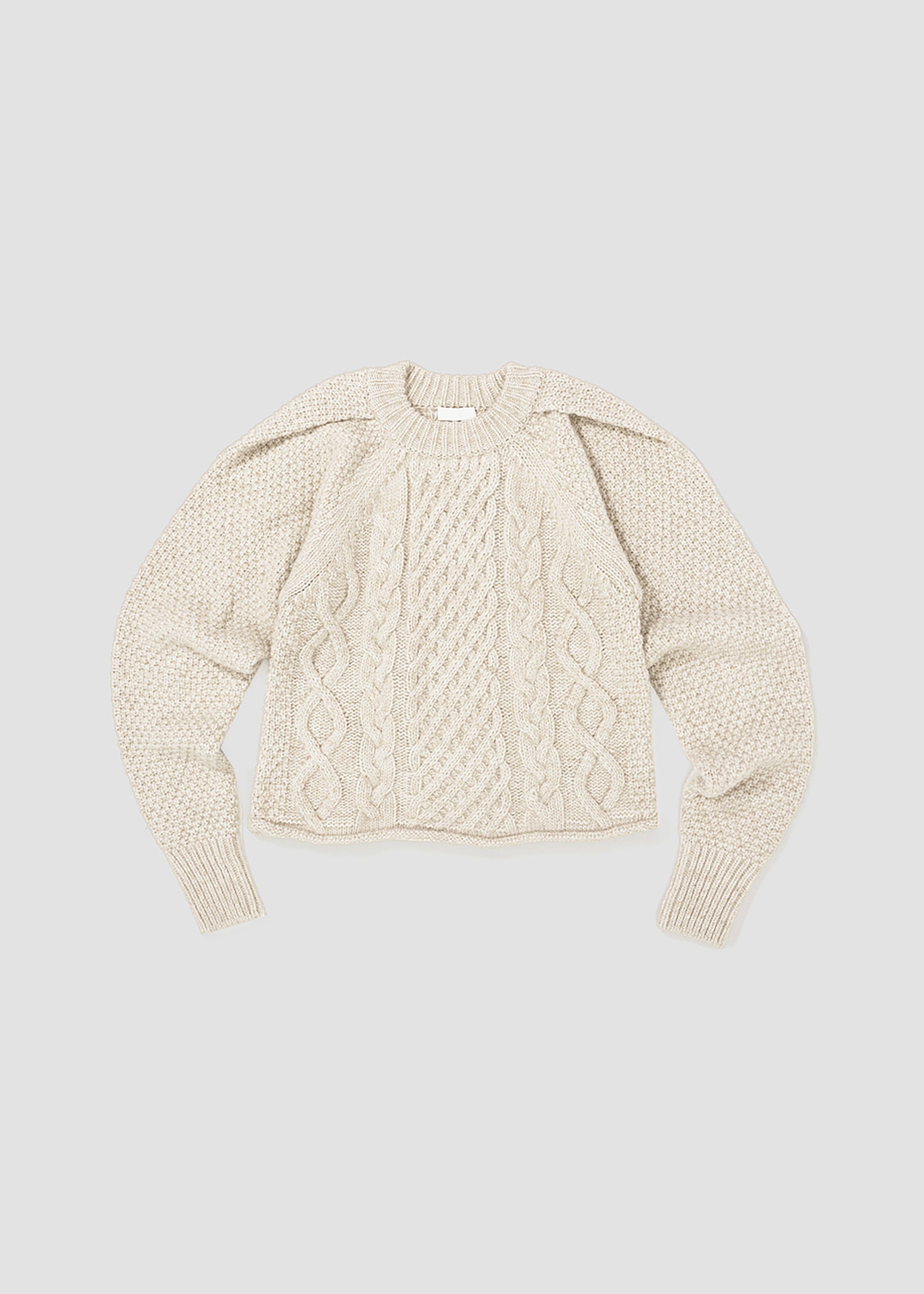 Low Classic Cable Top - Beige sold by Frankie Shop product image thumbnail 7