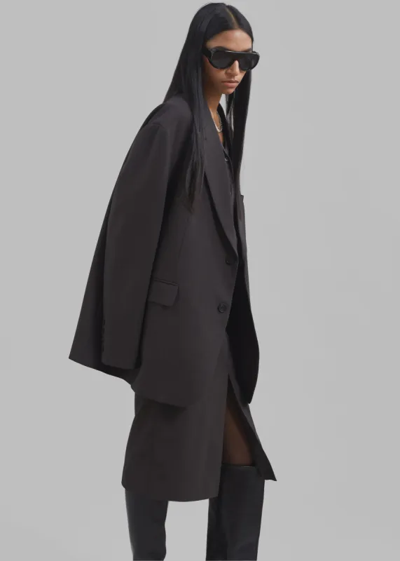 Brooklyn Blazer - Charcoal sold by Frankie Shop