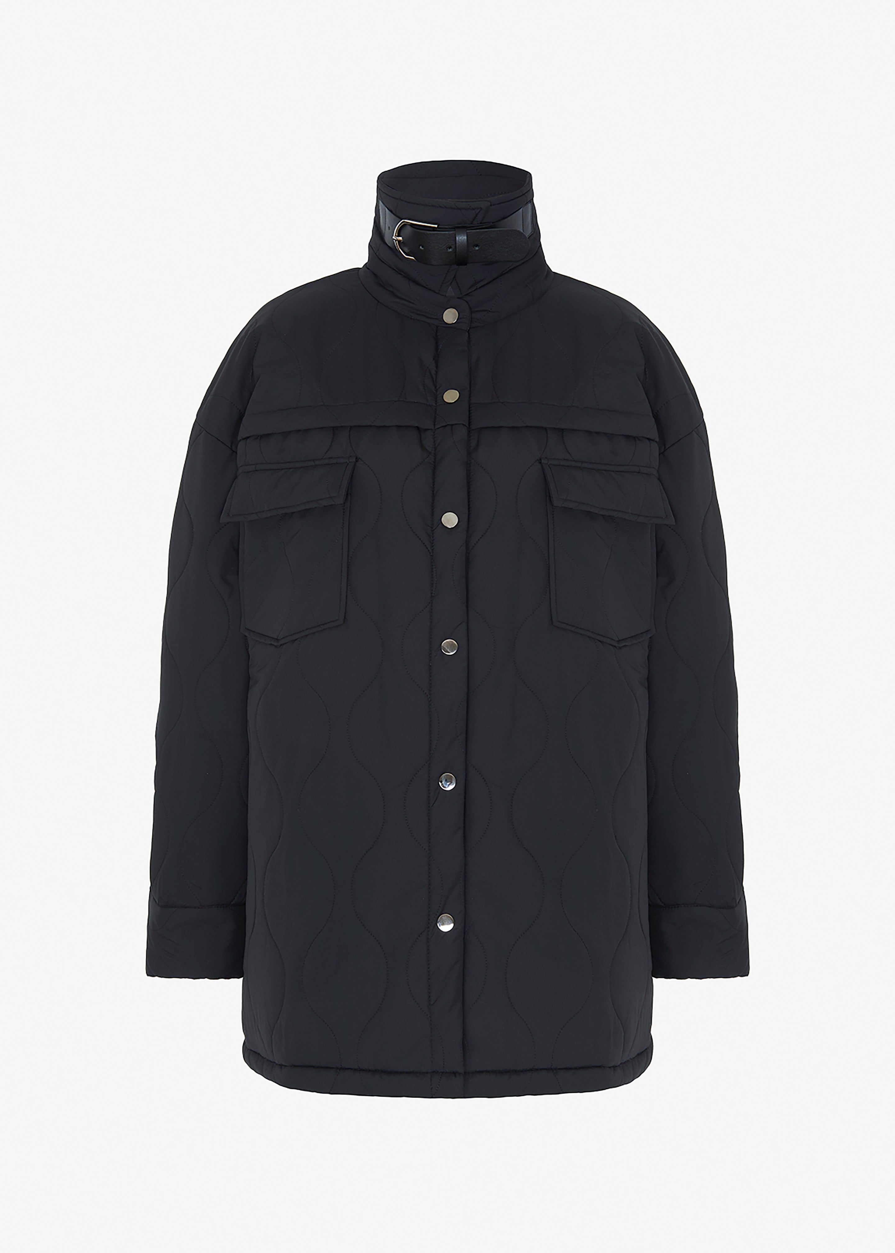 Jay Quilted Jacket - Black sold by Frankie Shop product image thumbnail 7