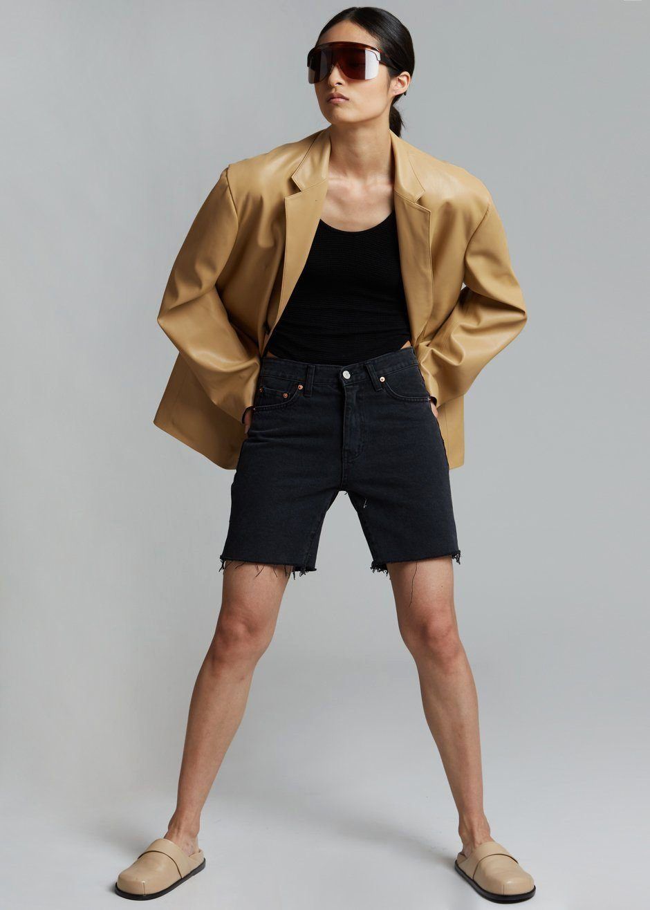 Olympia Blazer - Butter sold by Frankie Shop product image thumbnail 3