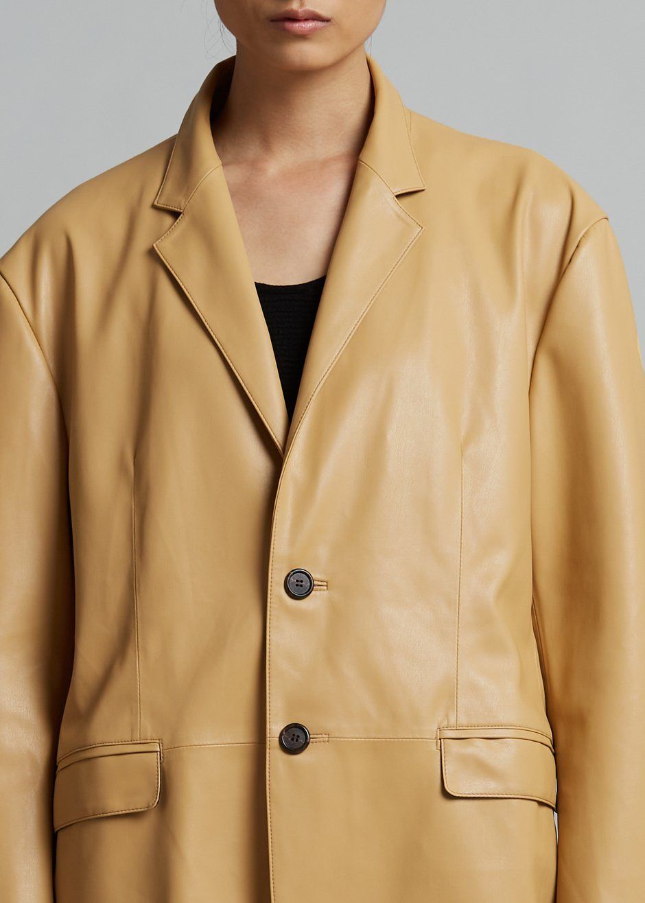 Olympia Blazer - Butter sold by Frankie Shop product image thumbnail 10