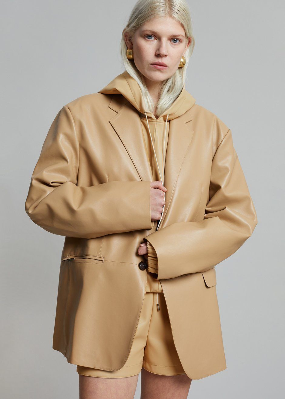 Olympia Blazer - Butter sold by Frankie Shop product image thumbnail 16