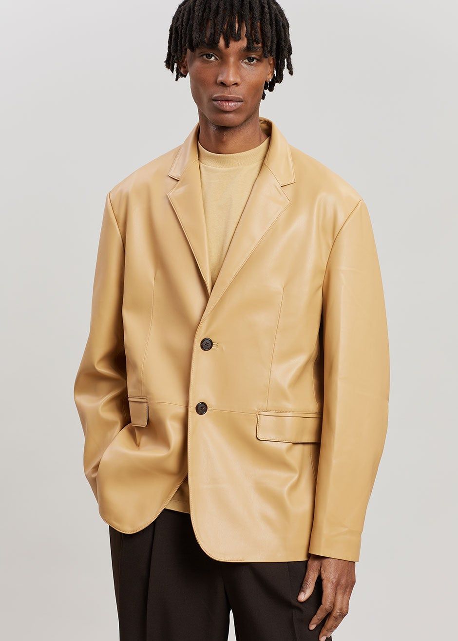 Olympia Blazer - Butter sold by Frankie Shop product image thumbnail 5