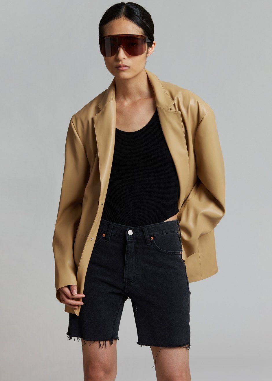 Olympia Blazer - Butter sold by Frankie Shop product image thumbnail 12