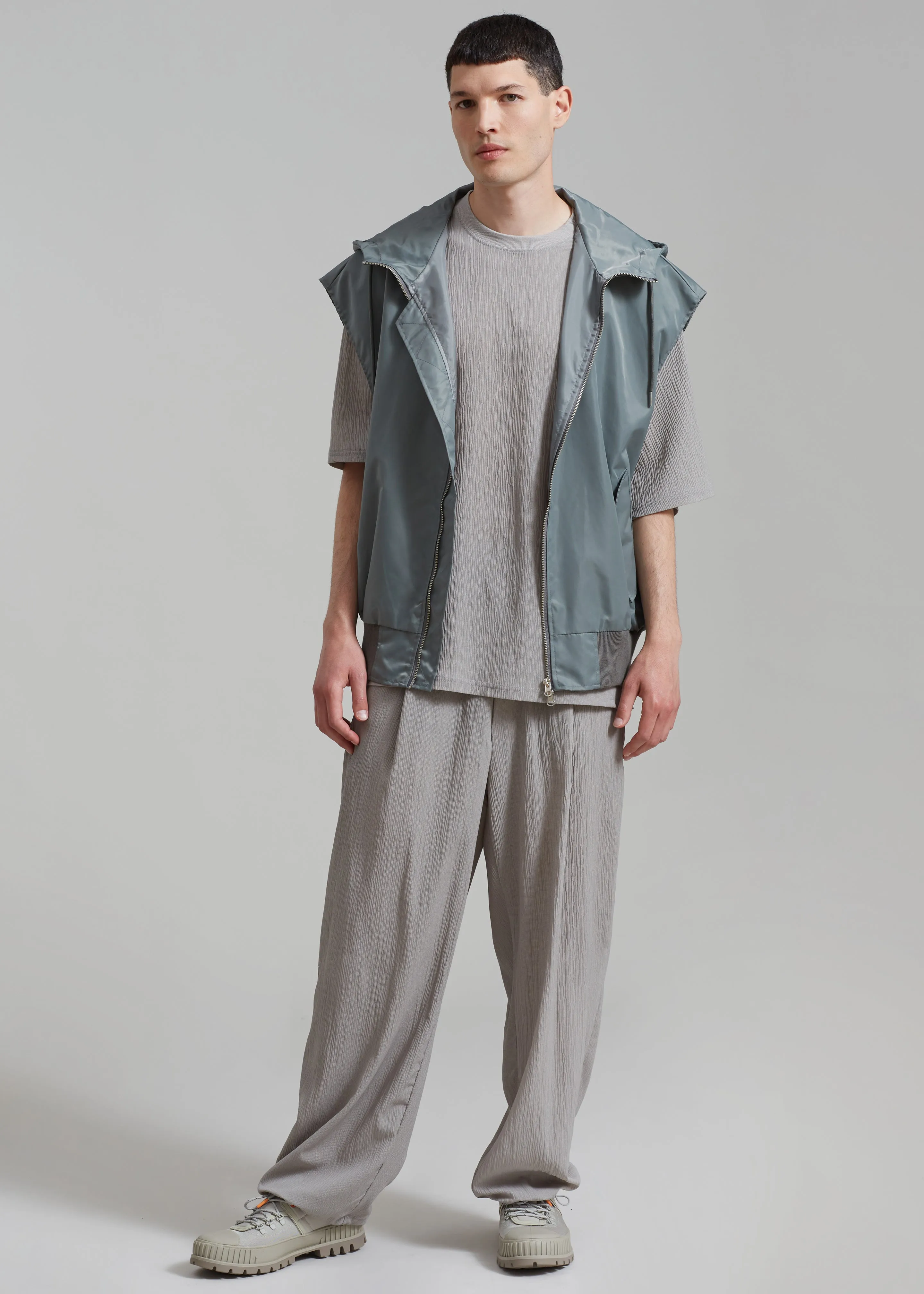 Maverick Pocket Vest - Olive sold by Frankie Shop product image thumbnail 2