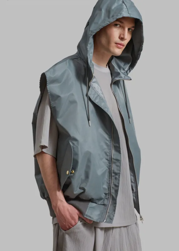 Maverick Pocket Vest - Olive made by Frankie Shop