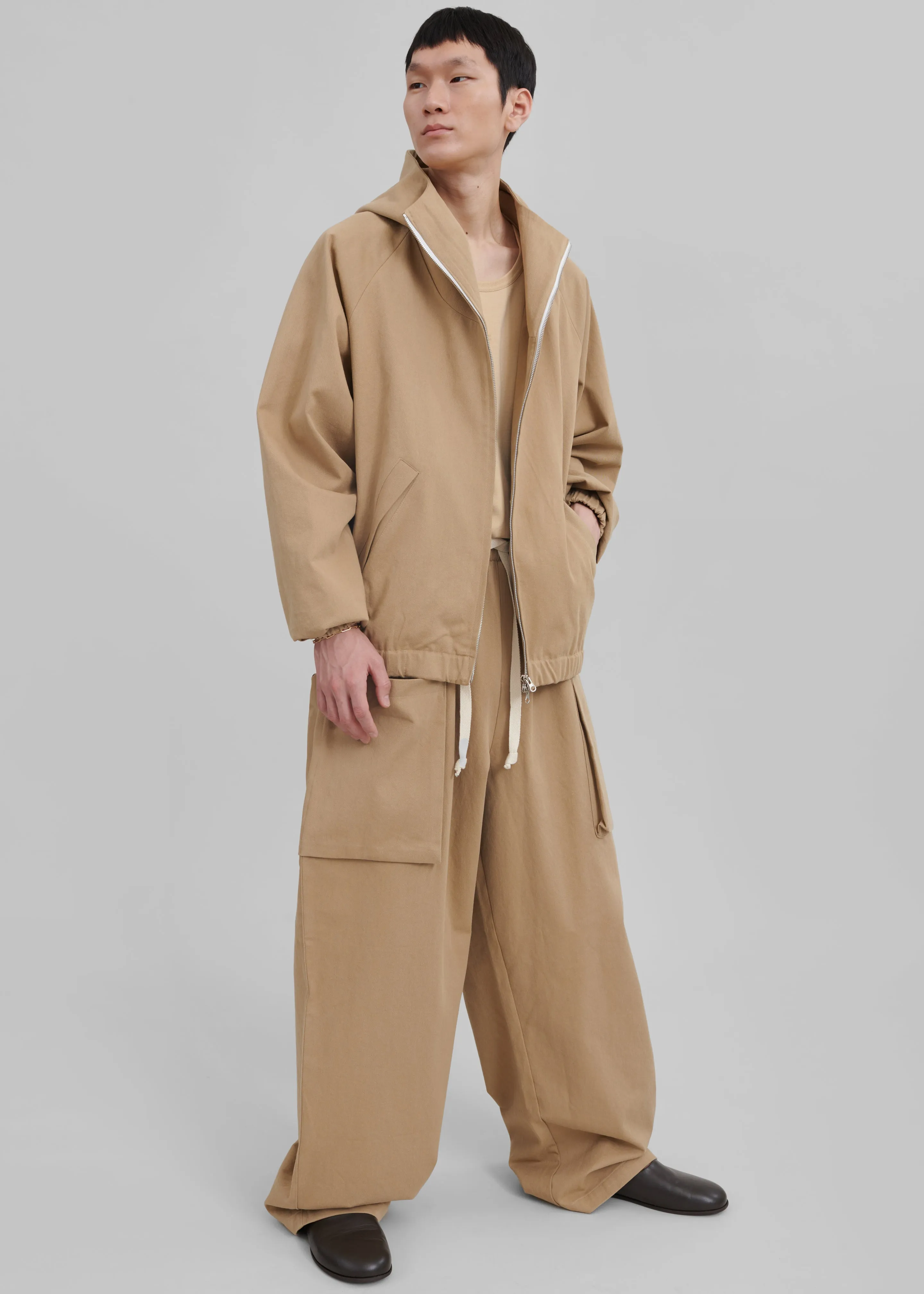 Lauri Hooded Jacket - Beige sold by Frankie Shop product image thumbnail 2