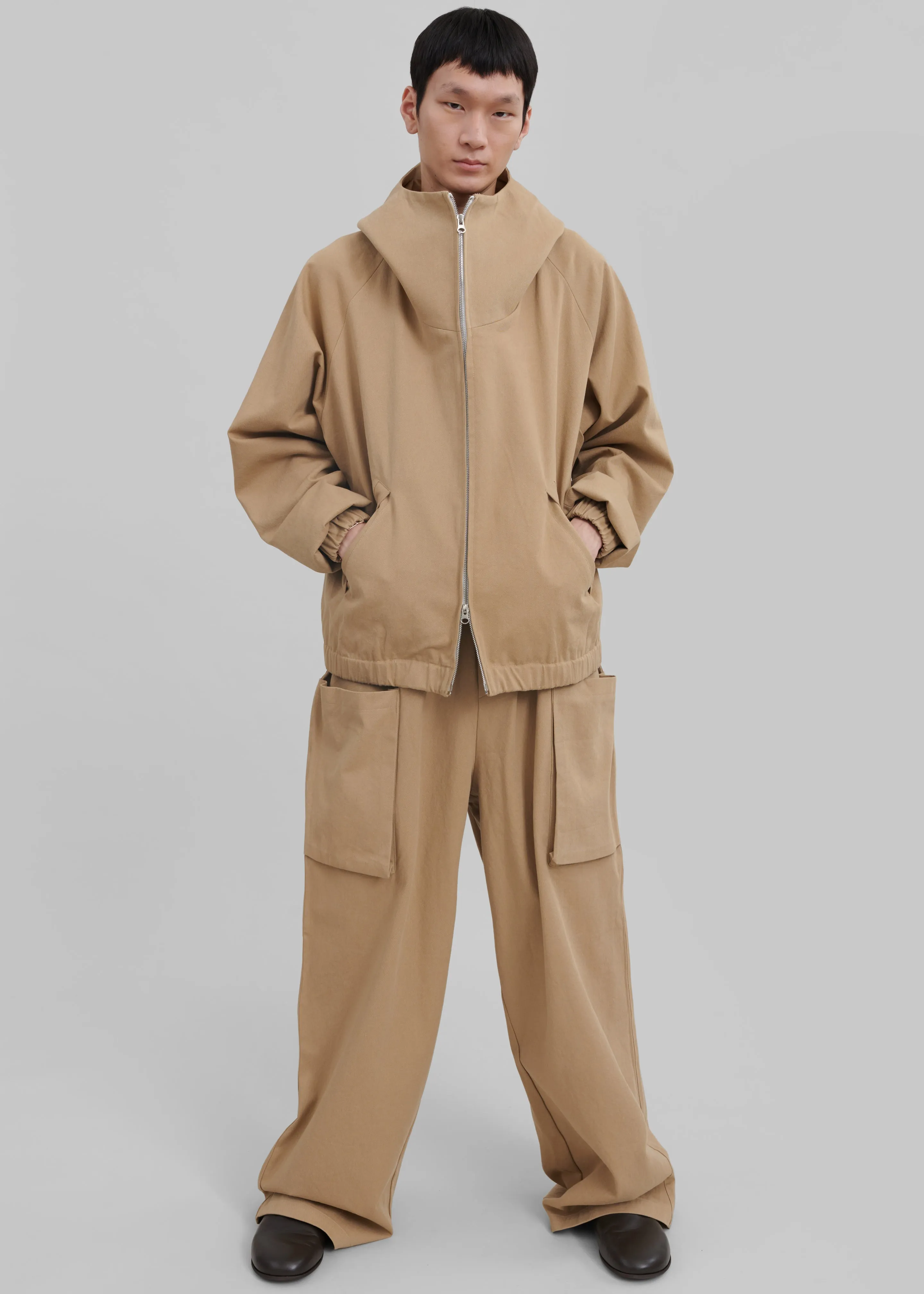 Lauri Hooded Jacket - Beige sold by Frankie Shop product image thumbnail 4