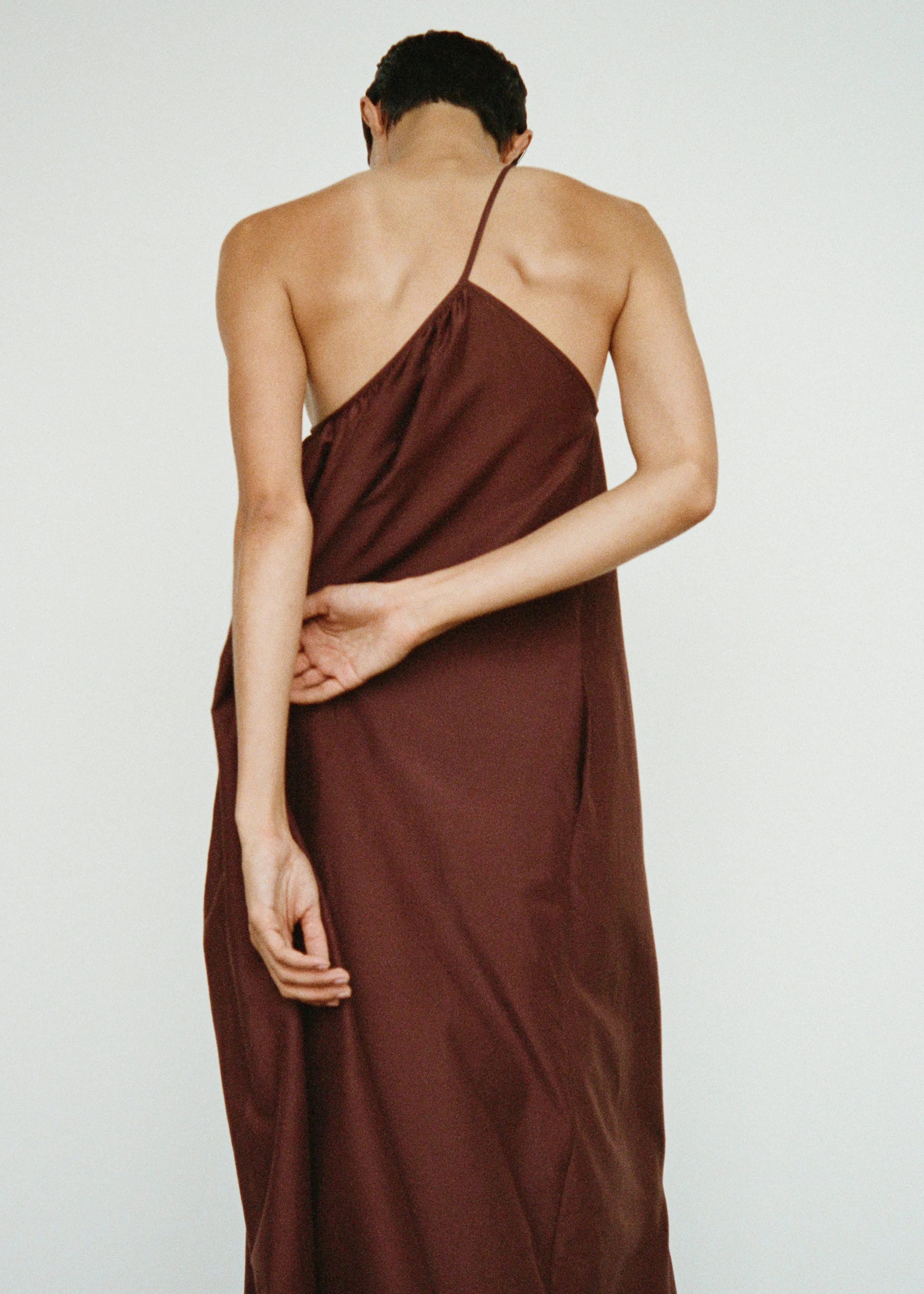 matteau voluminous one shoulder dress Matteau Voluminous One Shoulder Dress