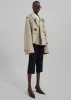 Mads Cropped Trench - Beige sold by Frankie Shop