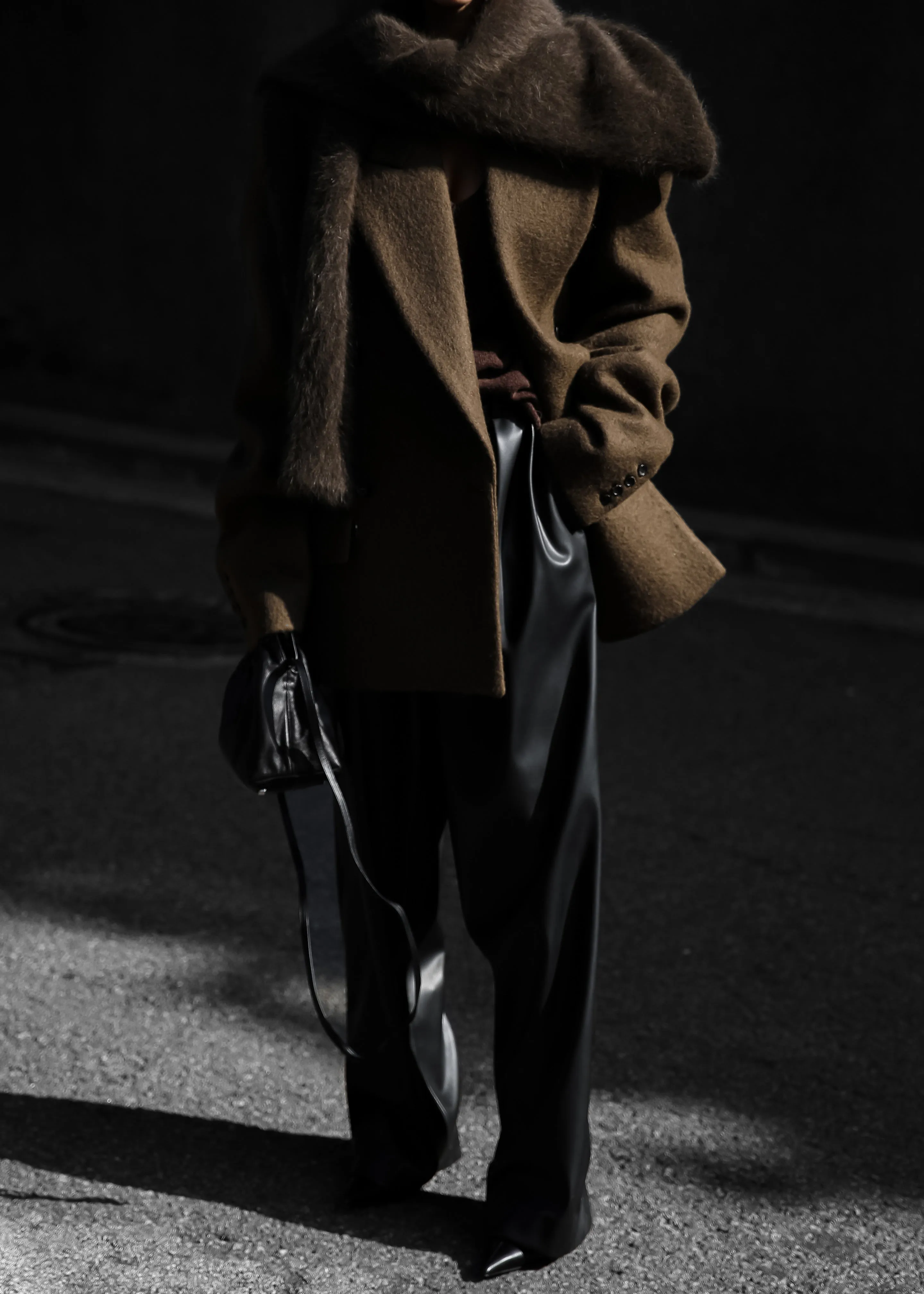 Keira Double Breasted Wool Blazer - Brown sold by Frankie Shop product image thumbnail 4