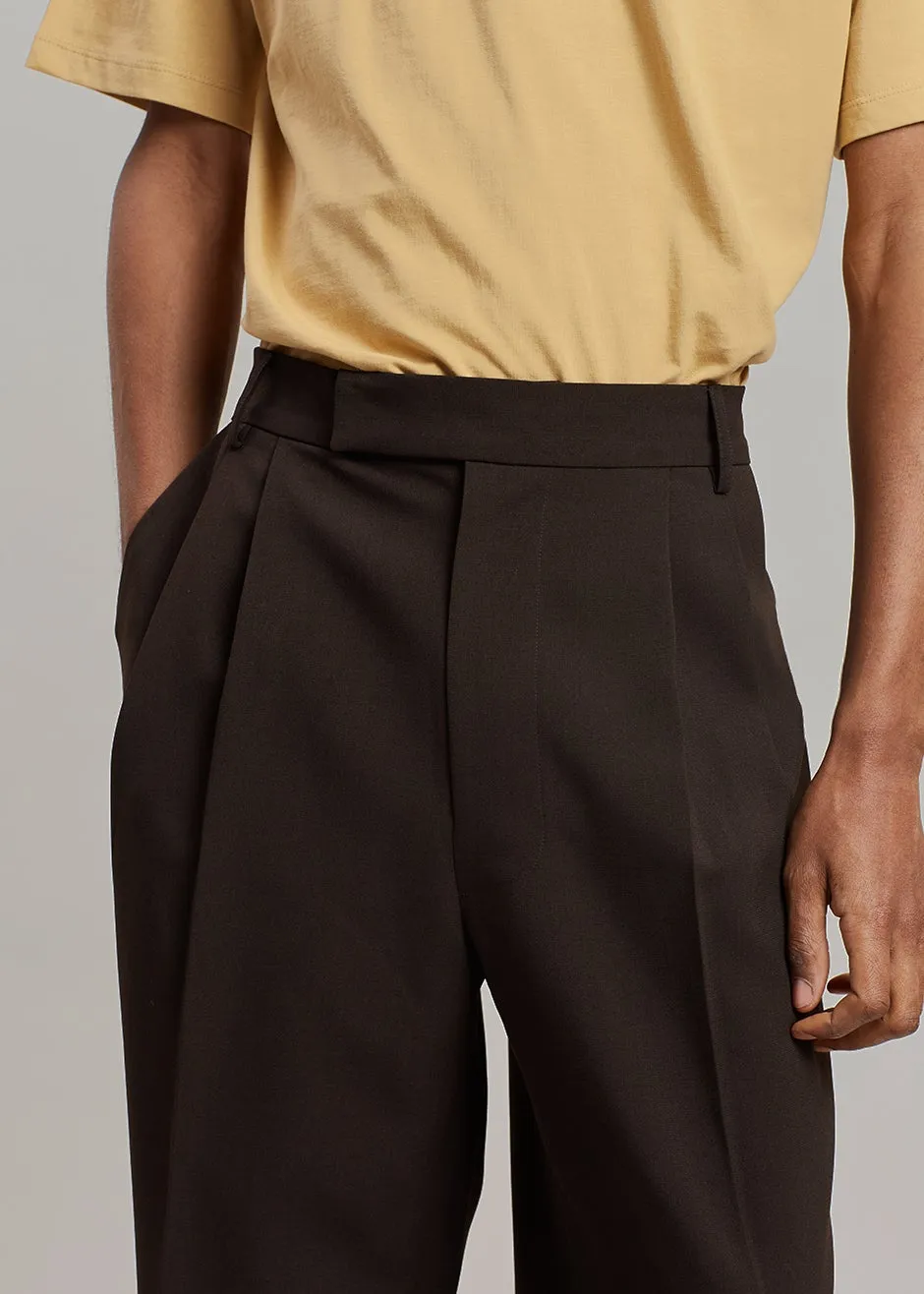 Beo Suit Pants - Dark Espresso sold by Frankie Shop product image thumbnail 4