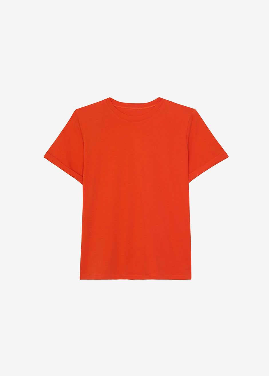 Lena Padded Shoulder Tee - Red sold by Frankie Shop product image thumbnail 9