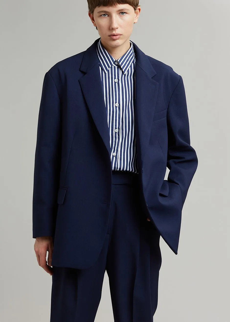 Bea Blazer - Midnight Blue sold by Frankie Shop product image thumbnail 4