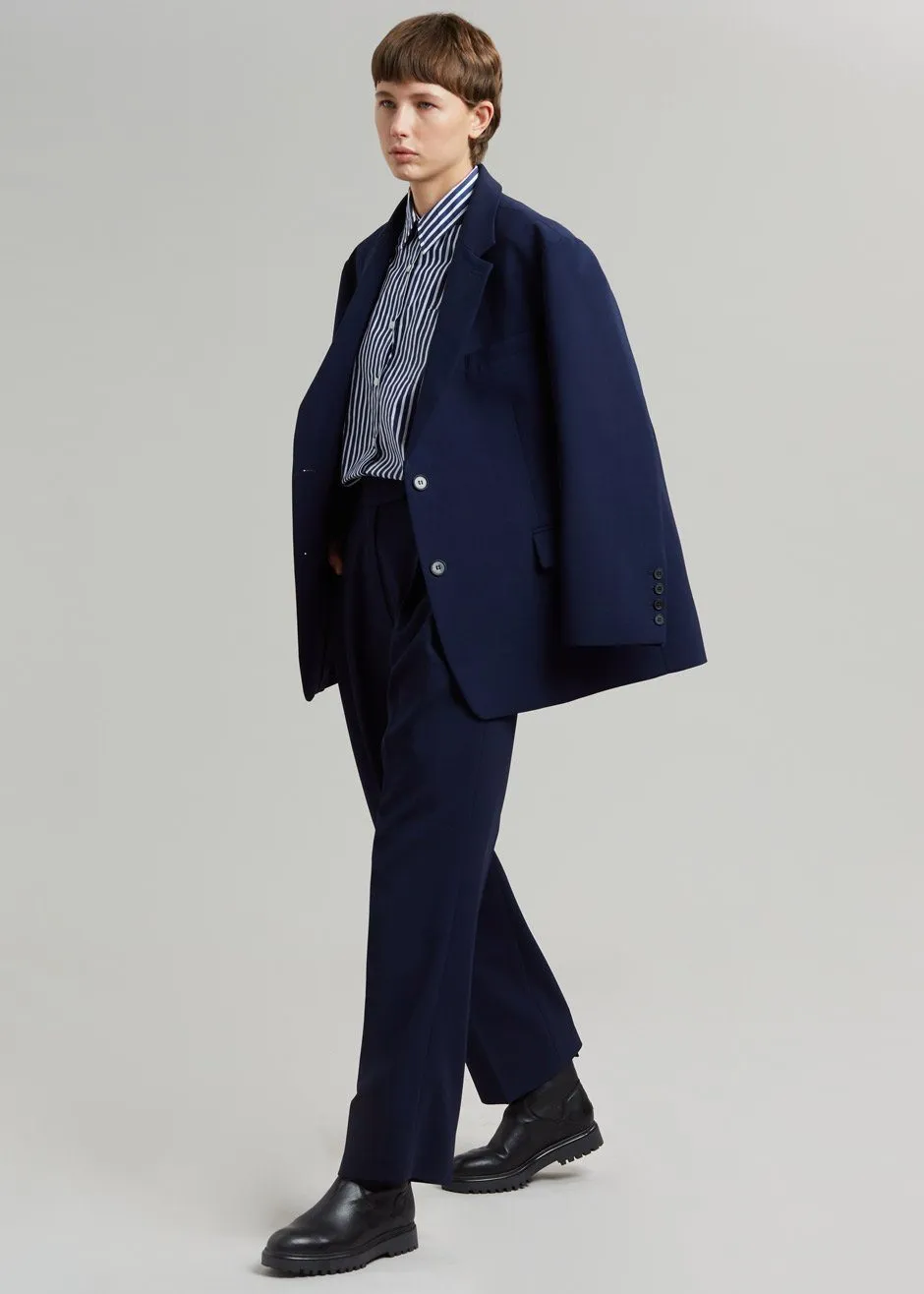 Bea Blazer - Midnight Blue sold by Frankie Shop product image thumbnail 2