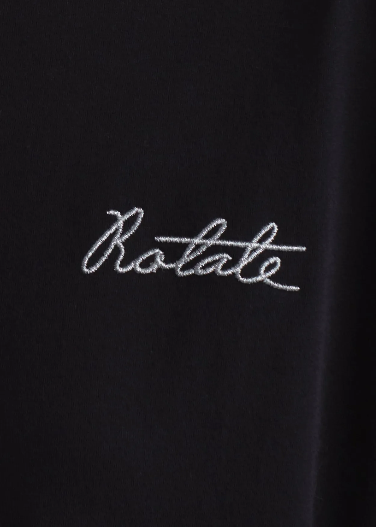 Rotate Oversized Logo T-Shirt - Black sold by Frankie Shop product image thumbnail 5