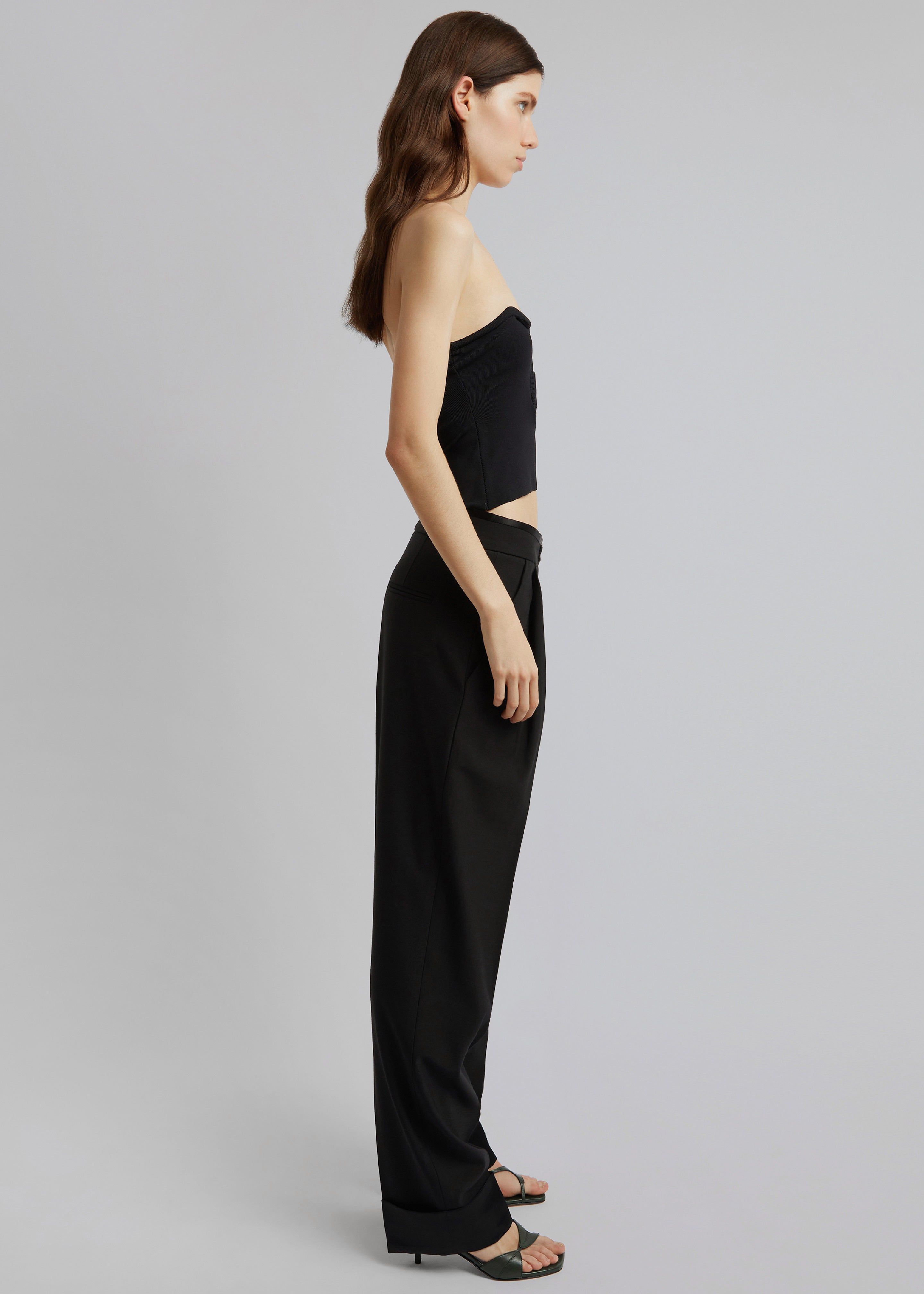 Christopher Esber Salacia Wire Strapless Top - Black sold by Frankie Shop product image thumbnail 4