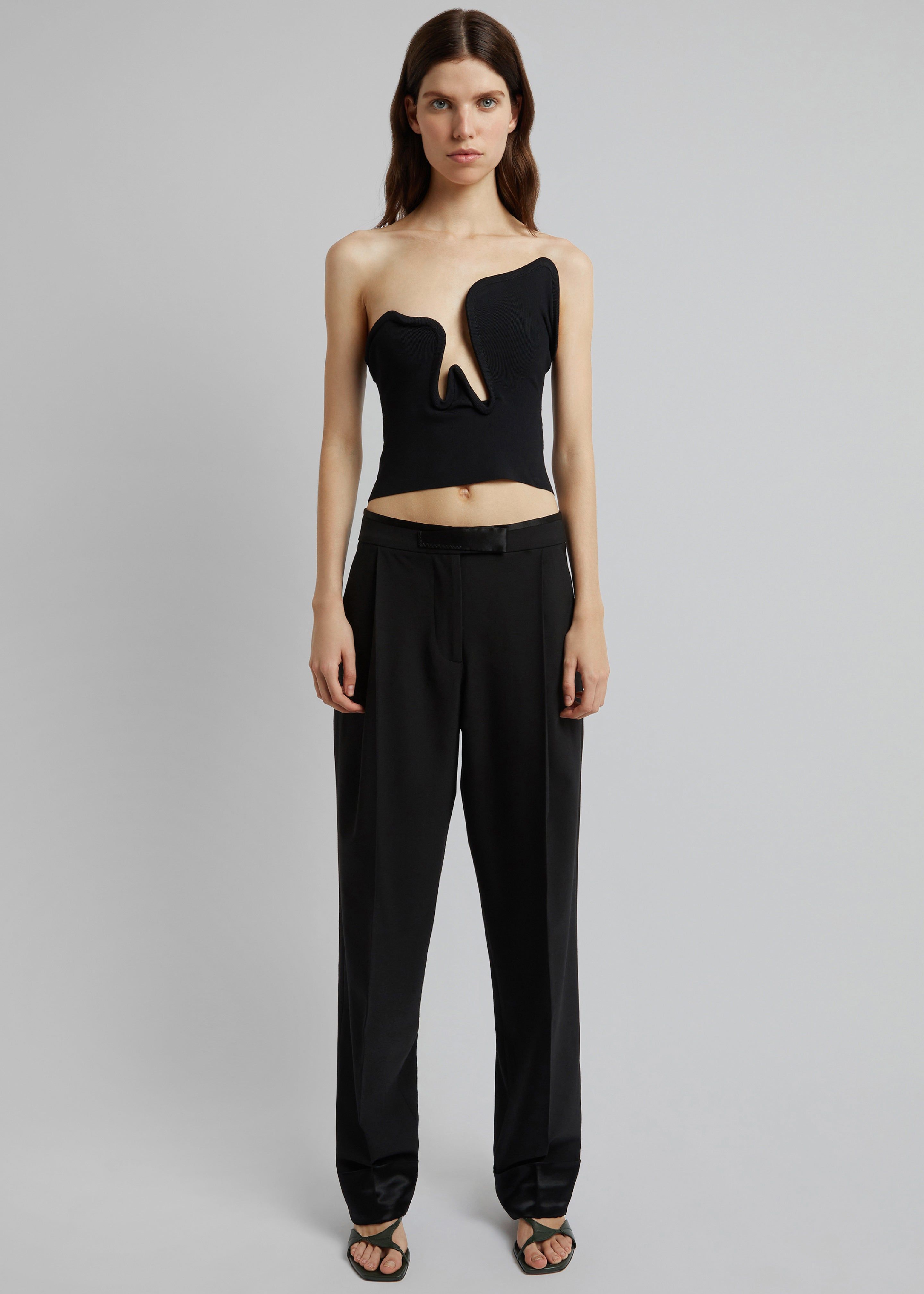 Christopher Esber Salacia Wire Strapless Top - Black sold by Frankie Shop product image thumbnail 3