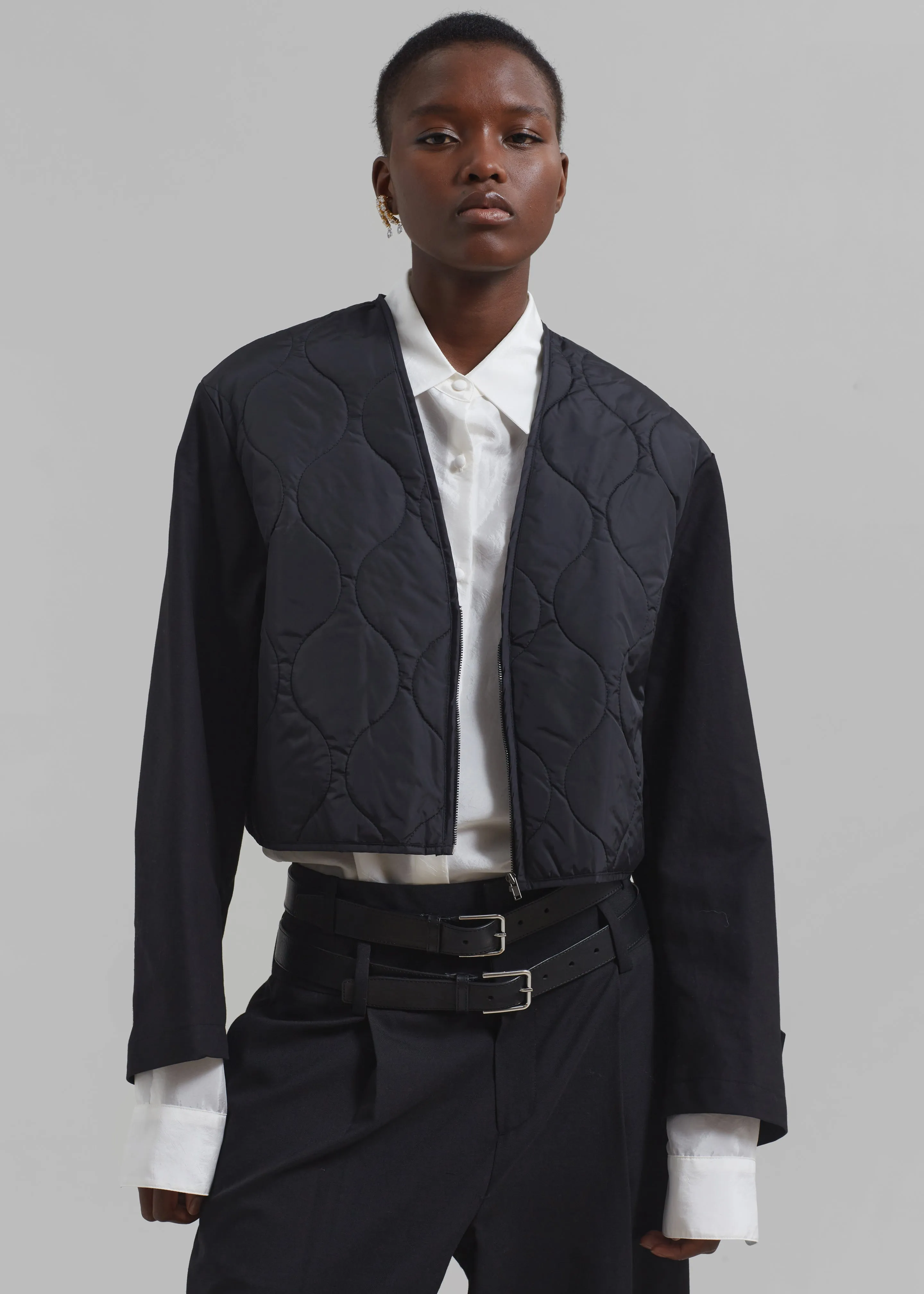 Saylor 2-Piece Trench Coat - Black sold by Frankie Shop product image thumbnail 2