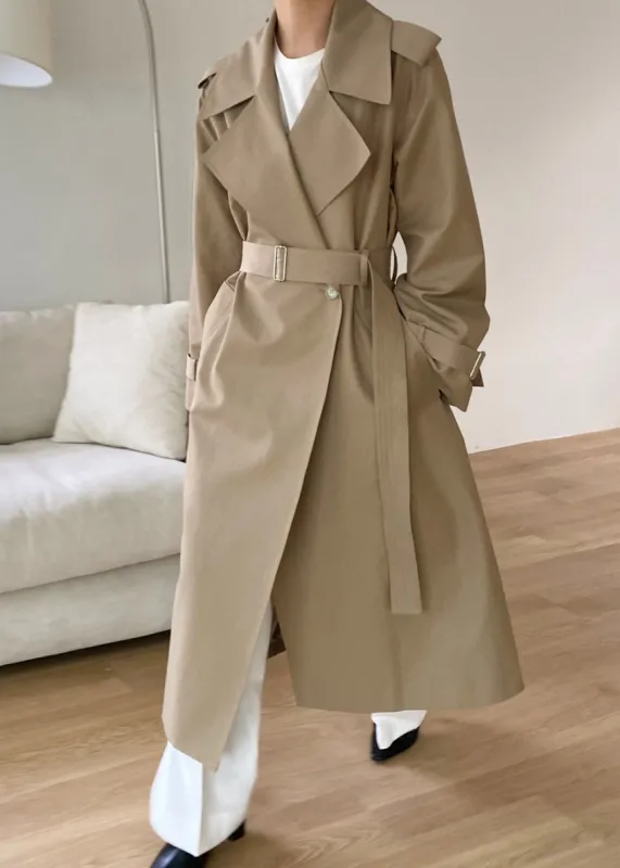 Abril Trench - Sand sold by Frankie Shop