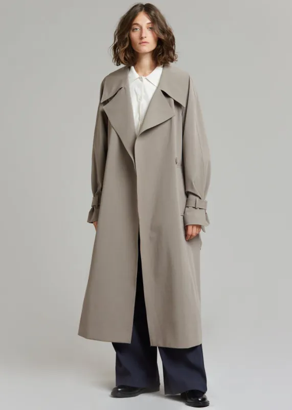 Ursa Trench Coat - Agate made by Frankie Shop