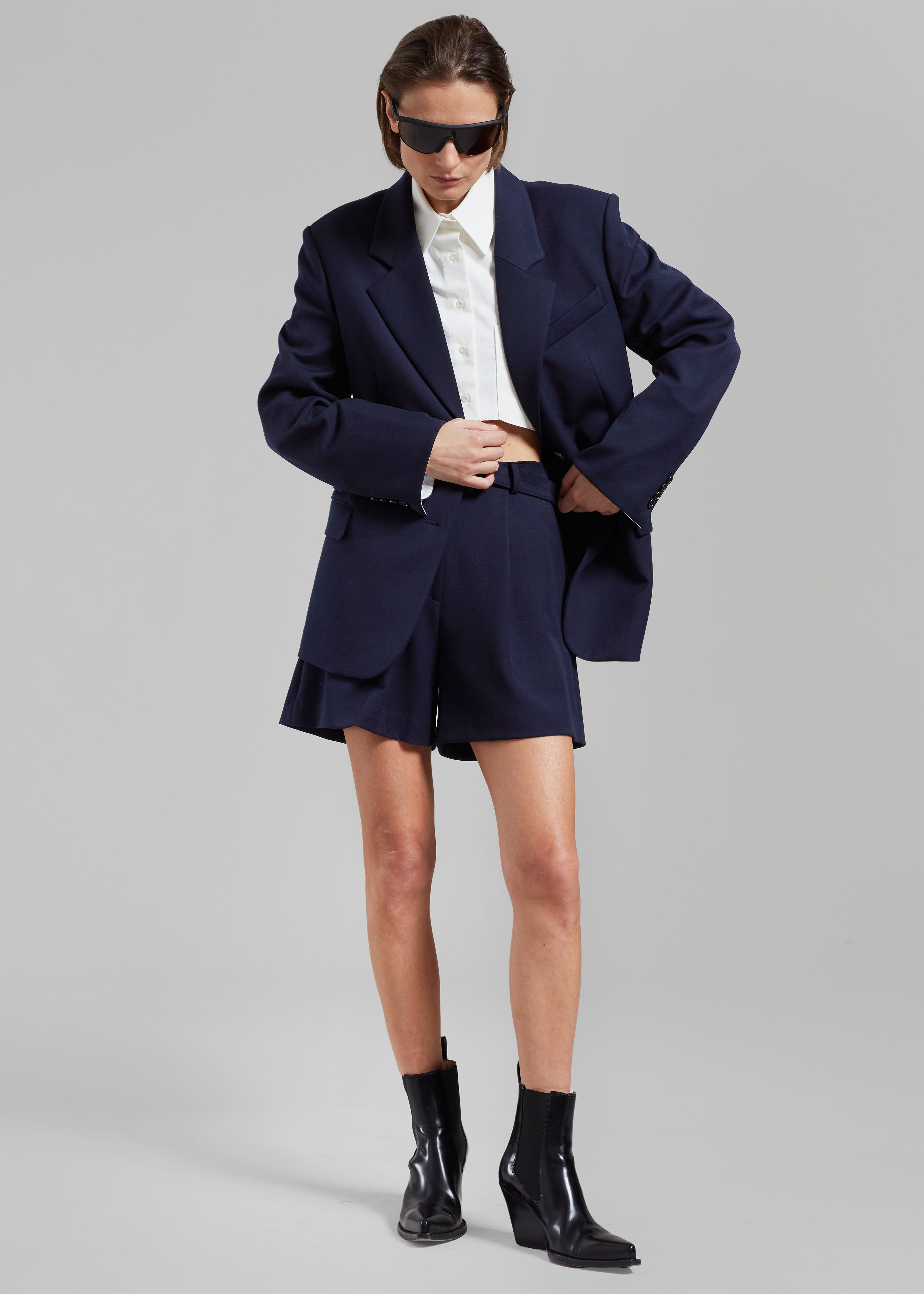 Avalon Blazer - Navy sold by Frankie Shop