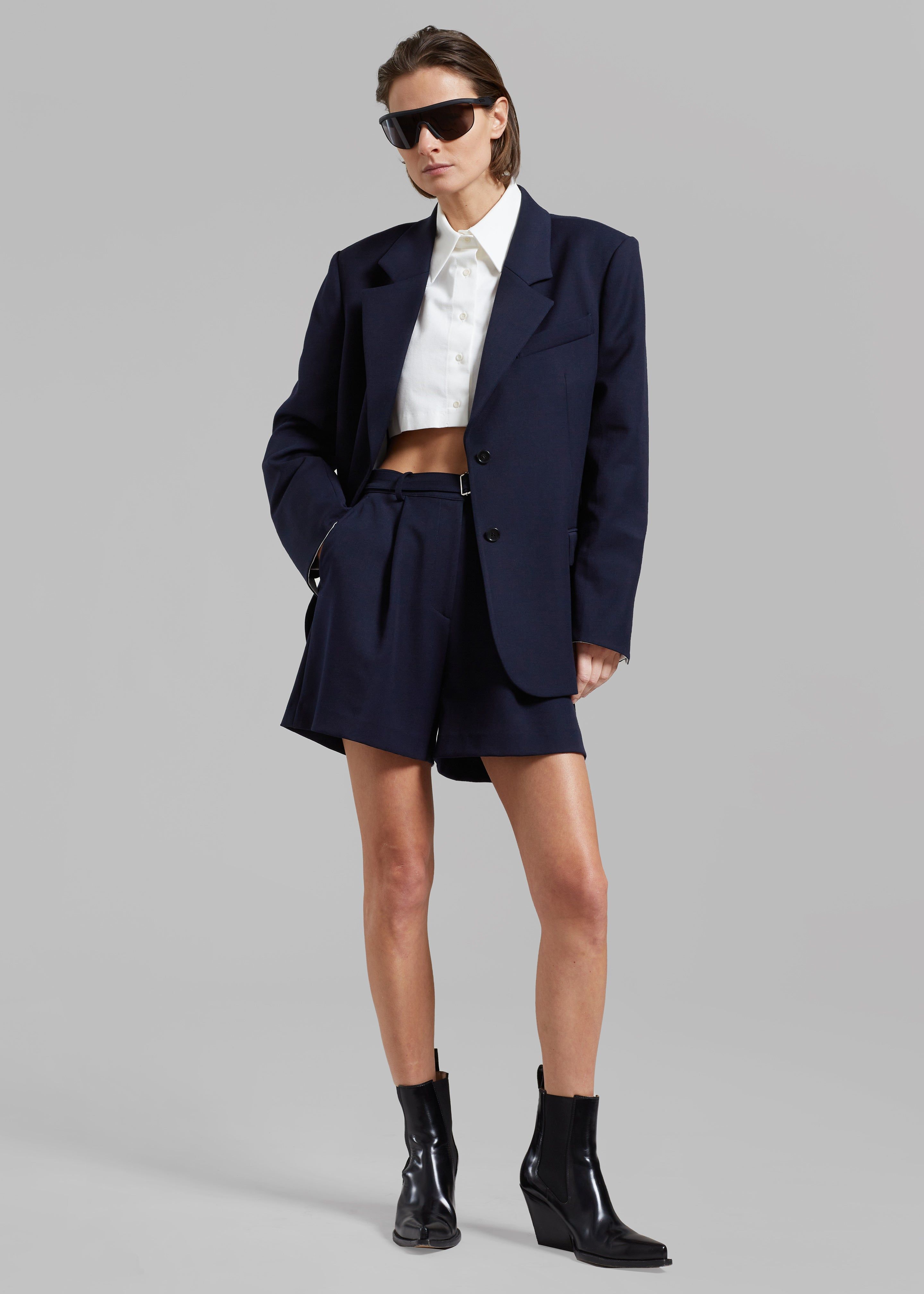 Avalon Blazer - Navy sold by Frankie Shop product image thumbnail 6