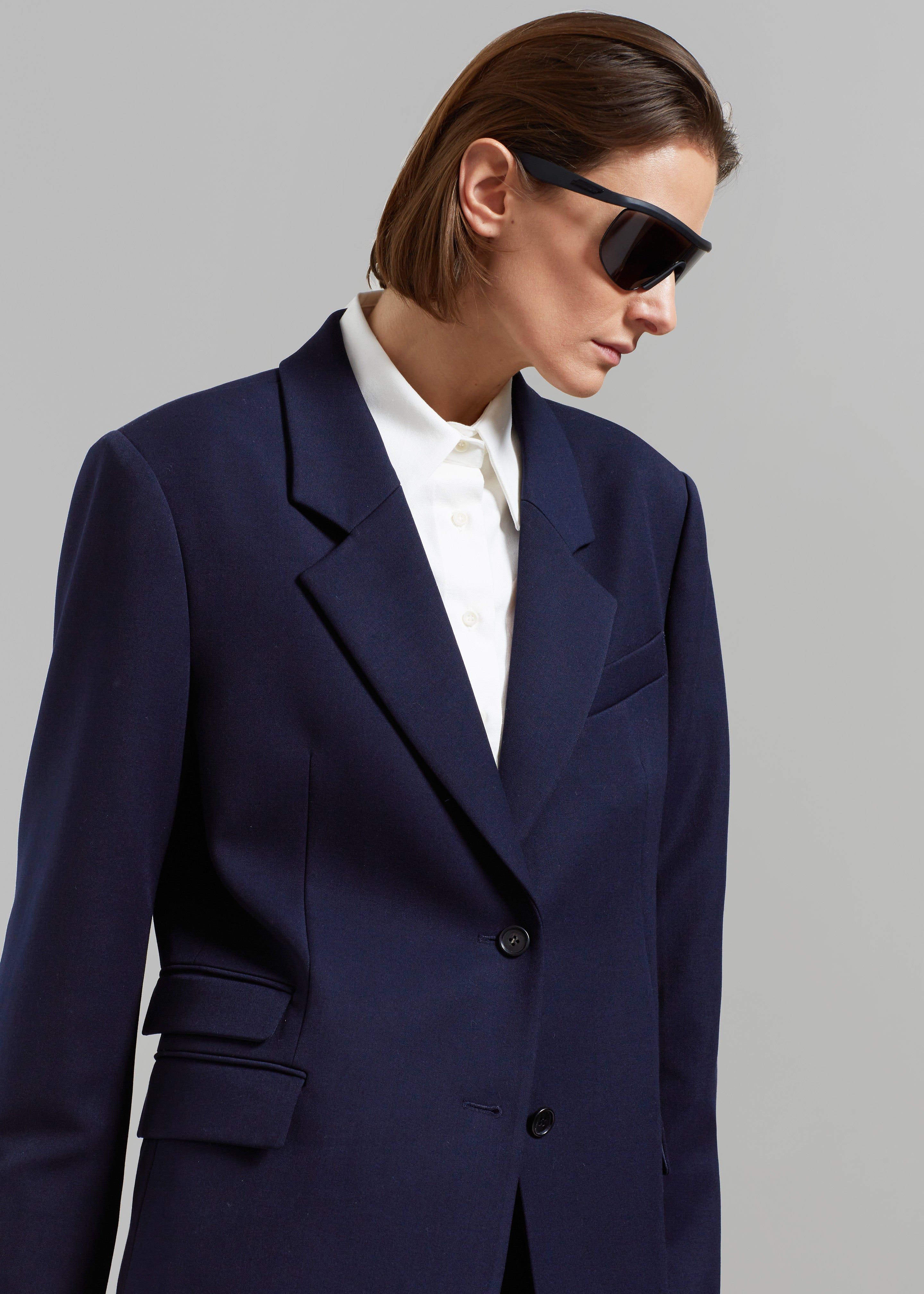 Avalon Blazer - Navy sold by Frankie Shop product image thumbnail 5