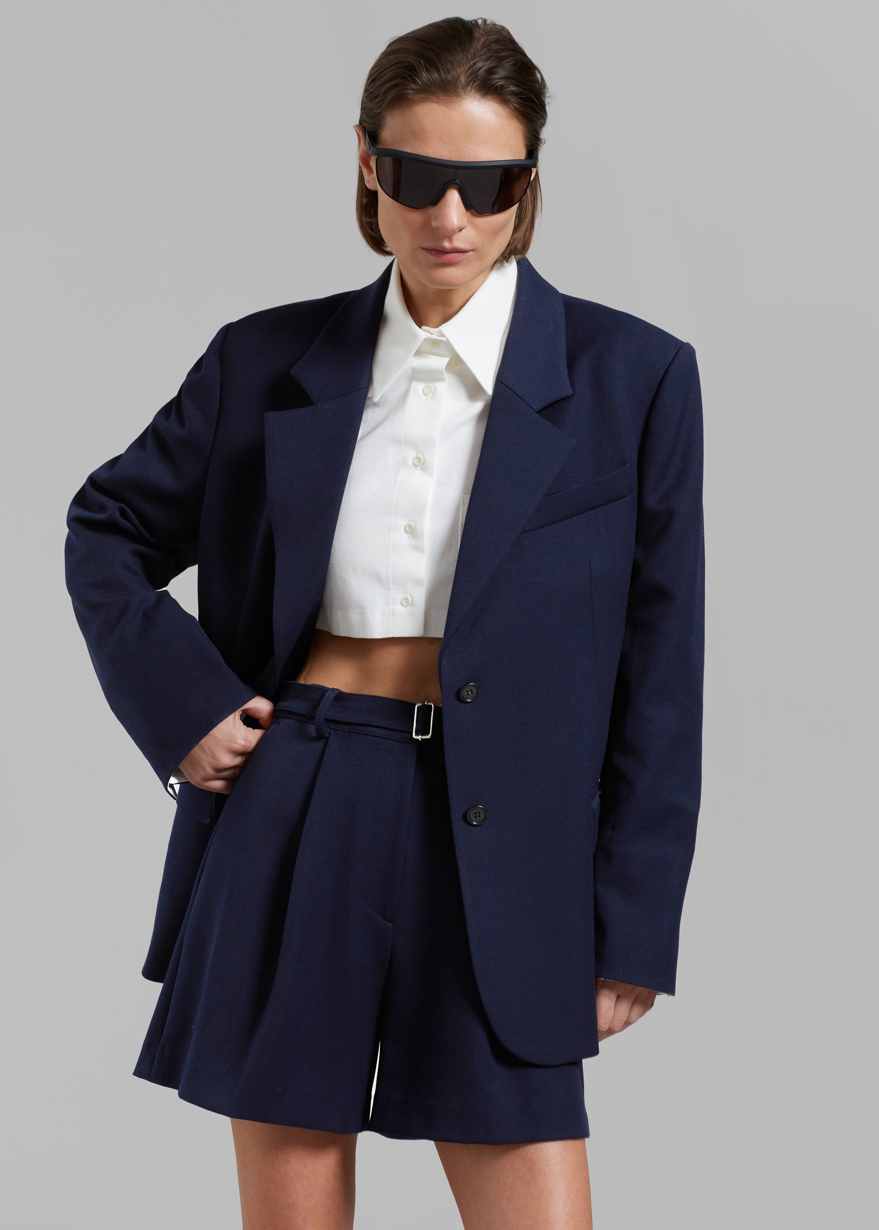 Avalon Blazer - Navy sold by Frankie Shop product image thumbnail 8